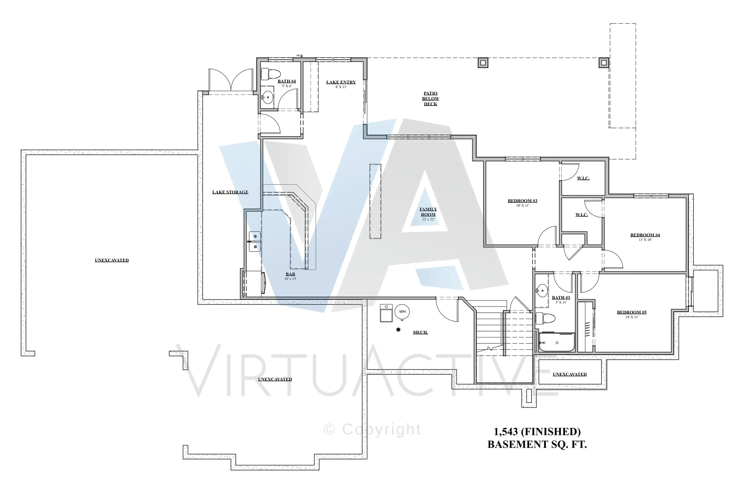 The Jenny | Finished Basement