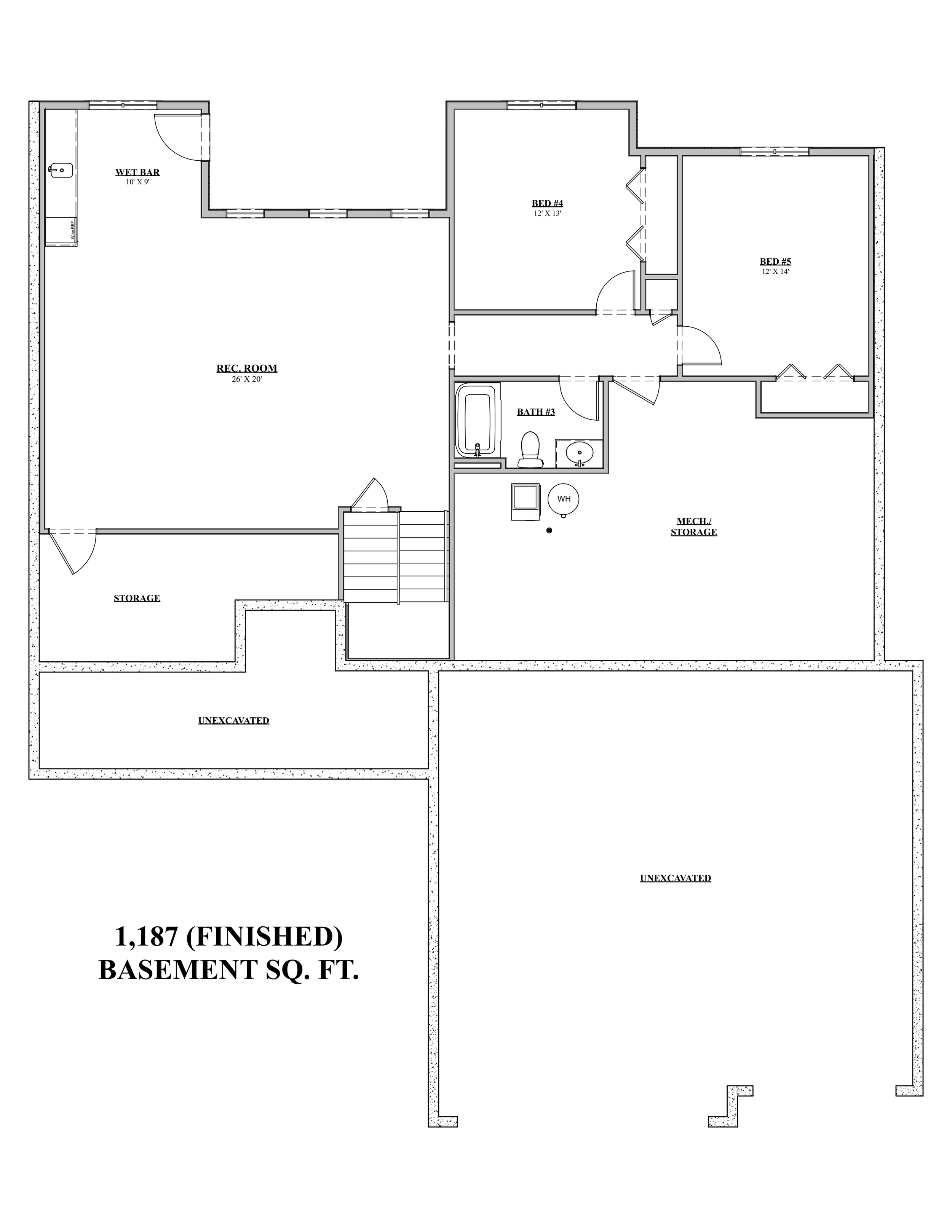 The Ryan Howard | Basement (walkout)