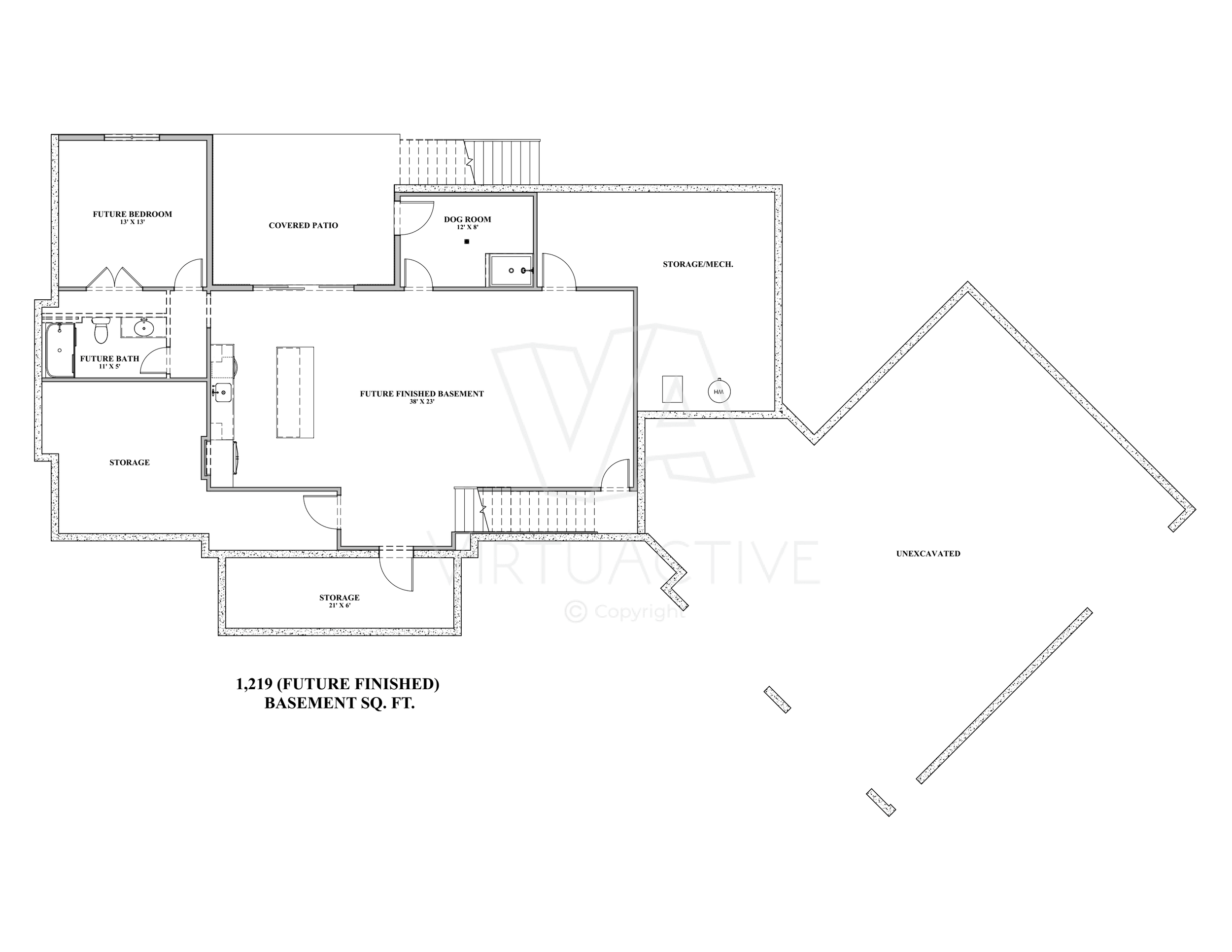 The Carter Verone | Finished Basement