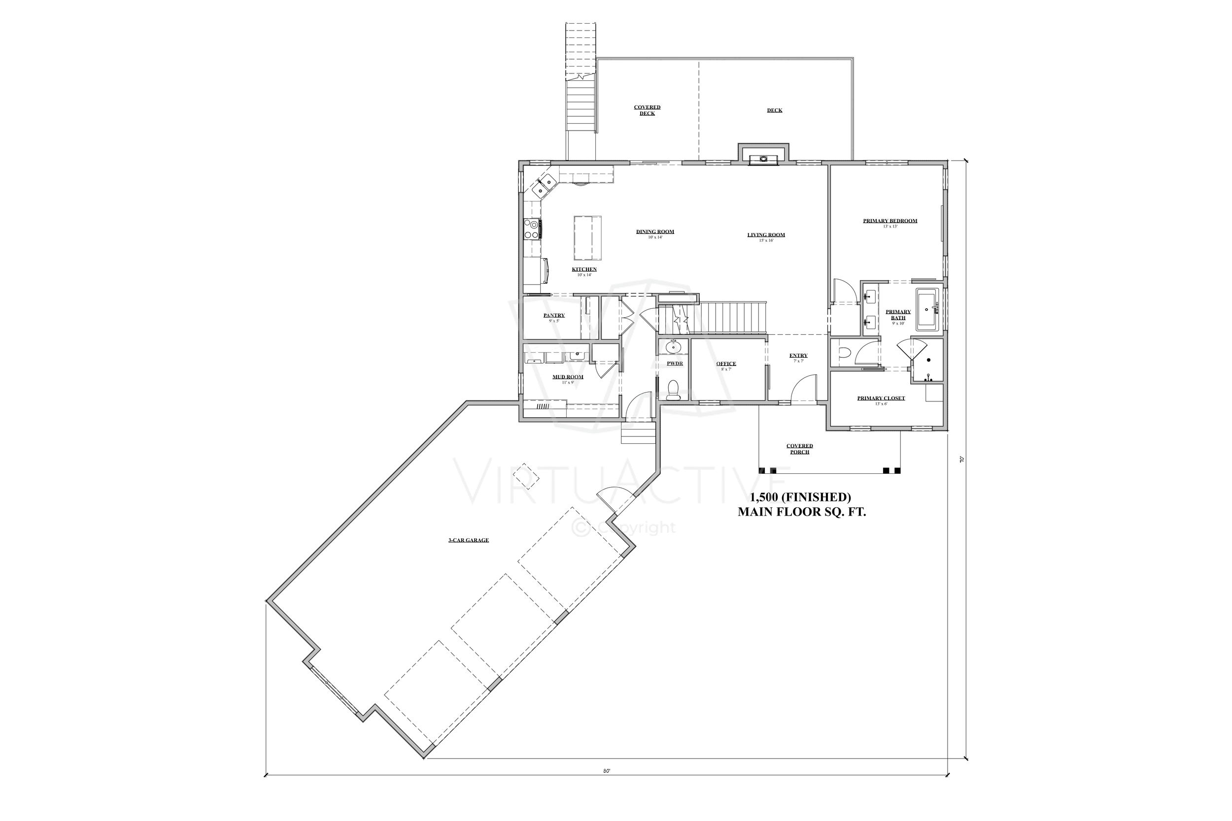 The Maverick | Main Floor