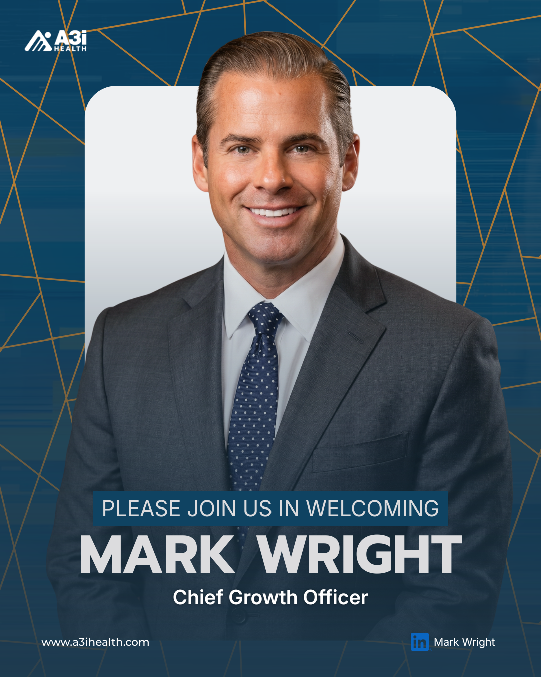 From Customer to Chief Growth Officer: A3i Health Welcomes Mark Wright