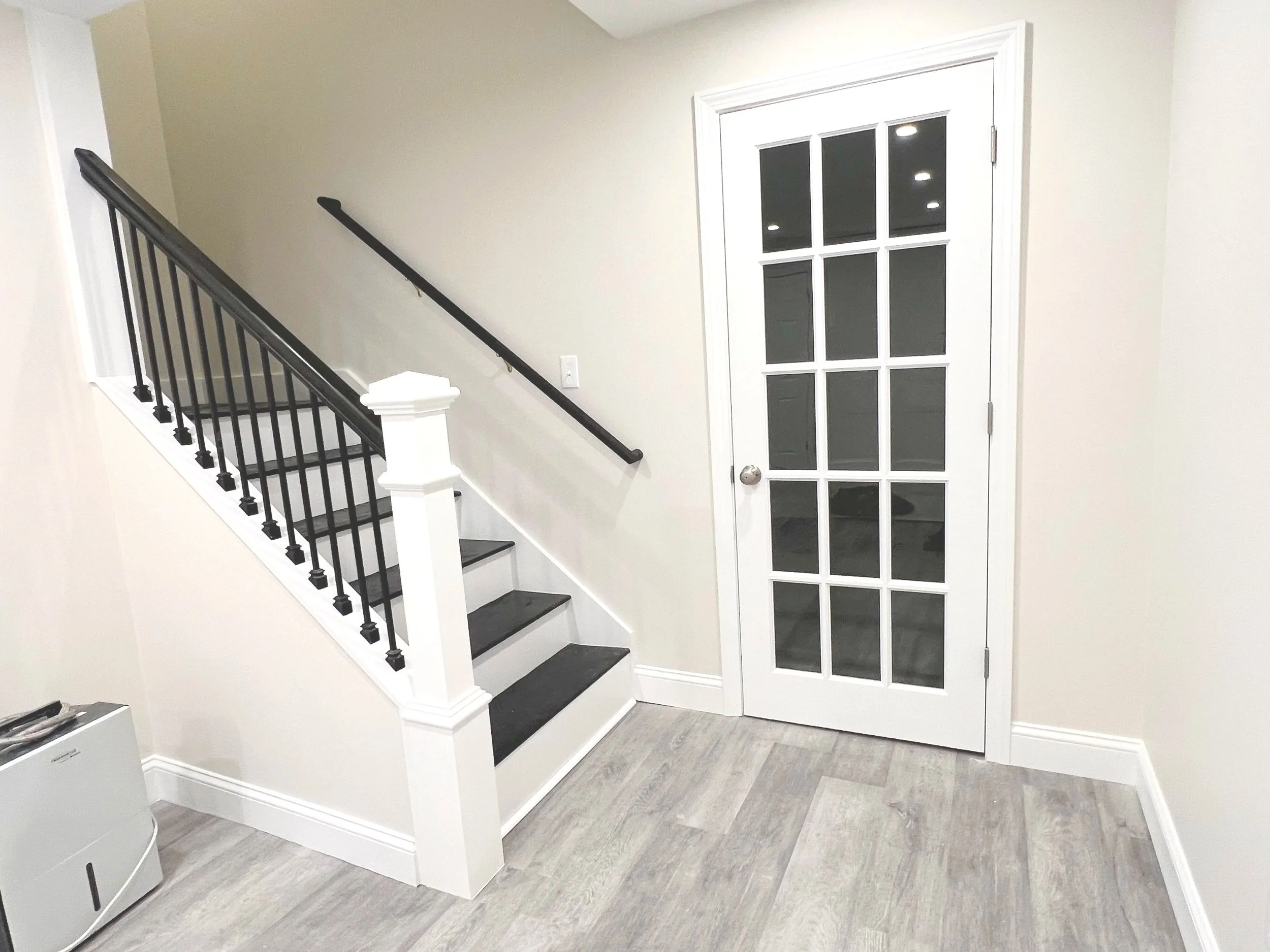 Finished basement stairs framingham