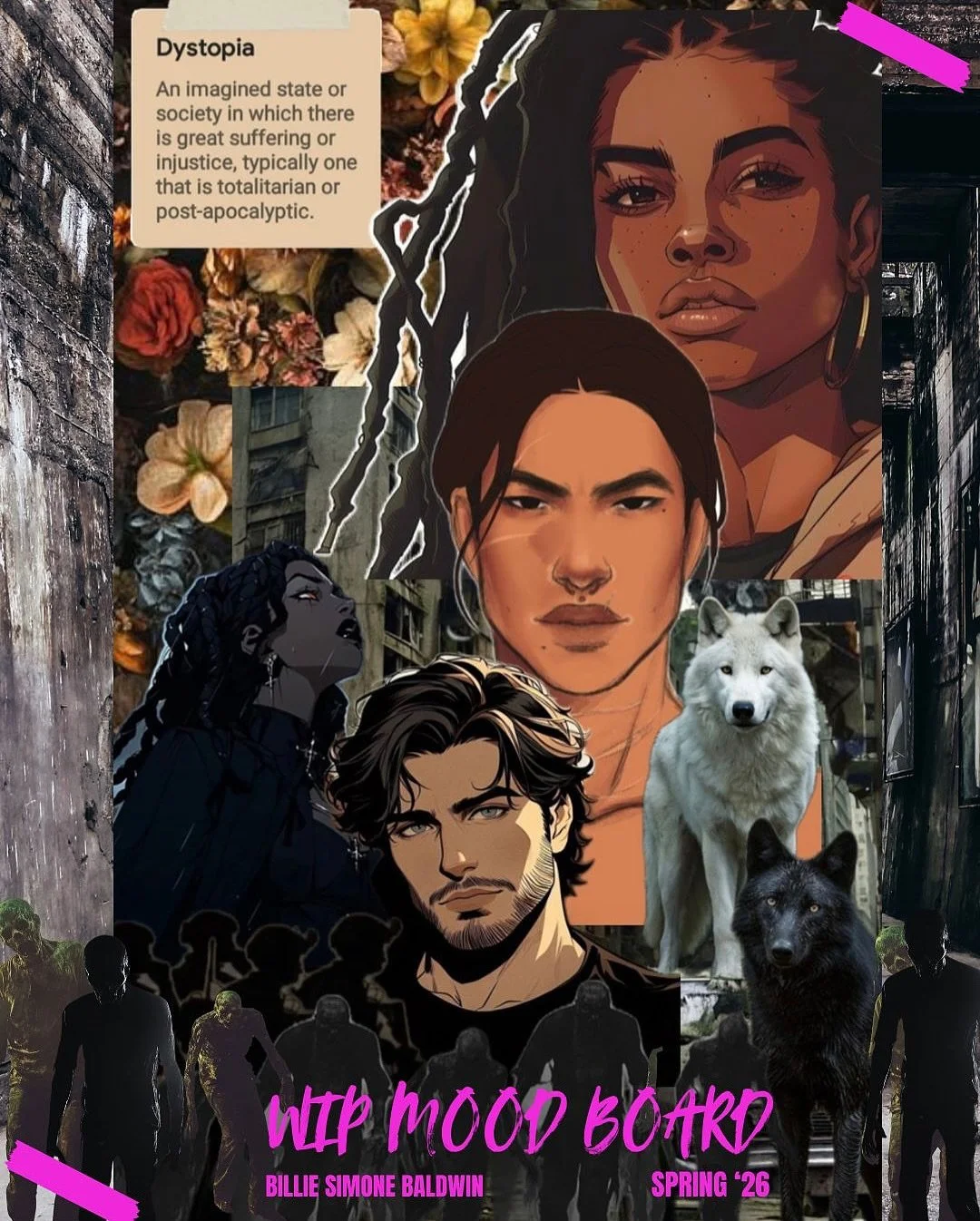 SUNDAY WRITING VIBES! You&rsquo;ll learn that I love a good mood board lol. Now that I am about 1/3 of the way through this project I have lots more to share &mdash; and I cannot wait because I am really digging it so far. Coming early spring 2026!
.