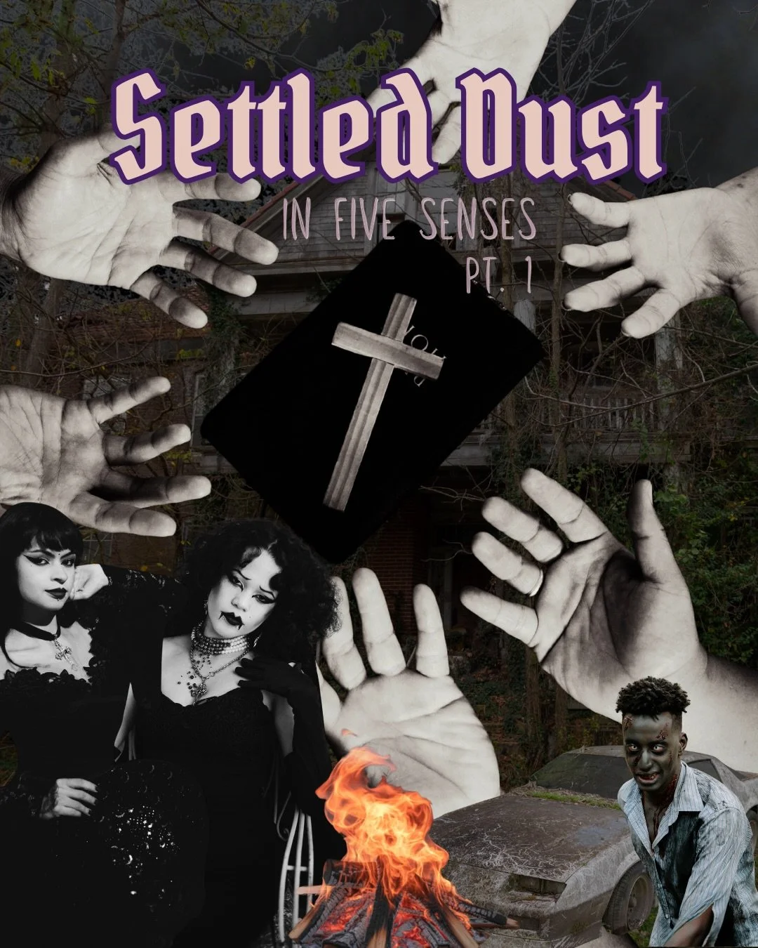 Was challenged this week to express Settled Dust through the five senses - so here is part 1. The dust settles May 15, 2026 - pre orders and ARC signups are available 👀.
.
.
.
#paranormalromancebooks #dystopianromance #queerromance #southerngothic #