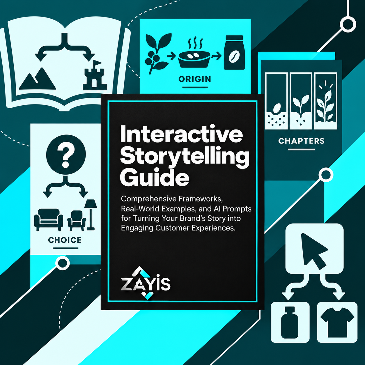 Interactive storytelling guide with branching brand visuals.png