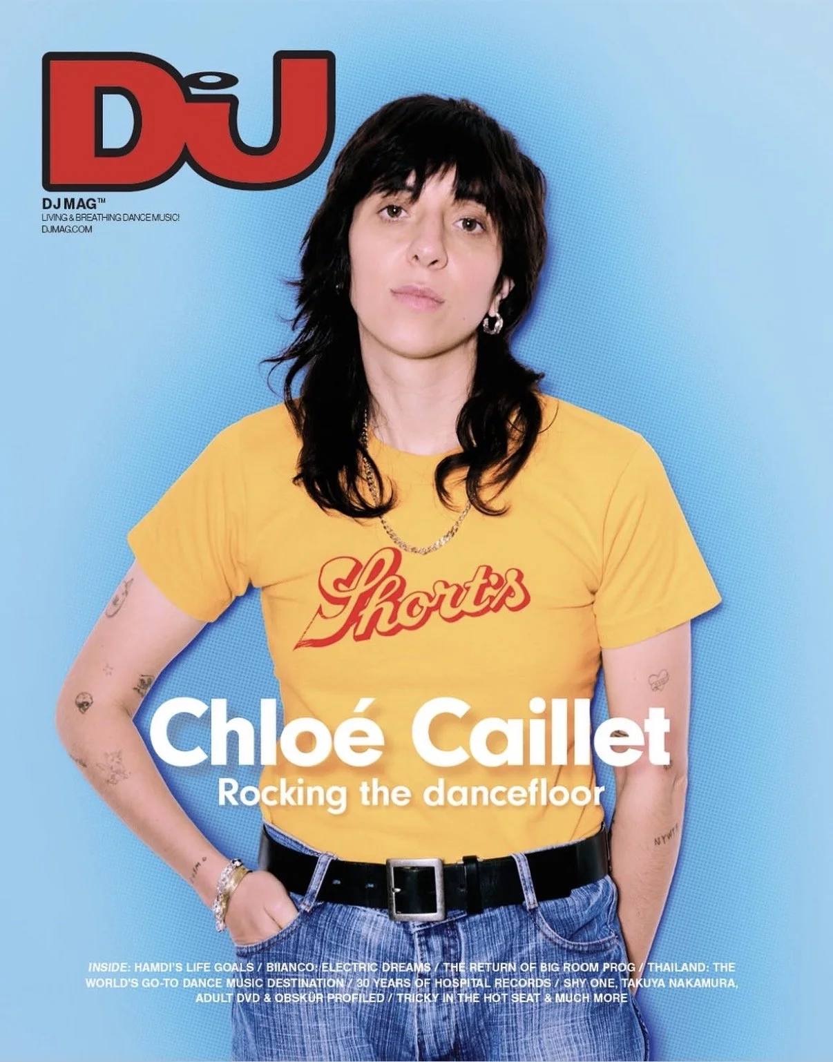 CHLOE CAILLET x DJ MAG COVER_Creative Direction 