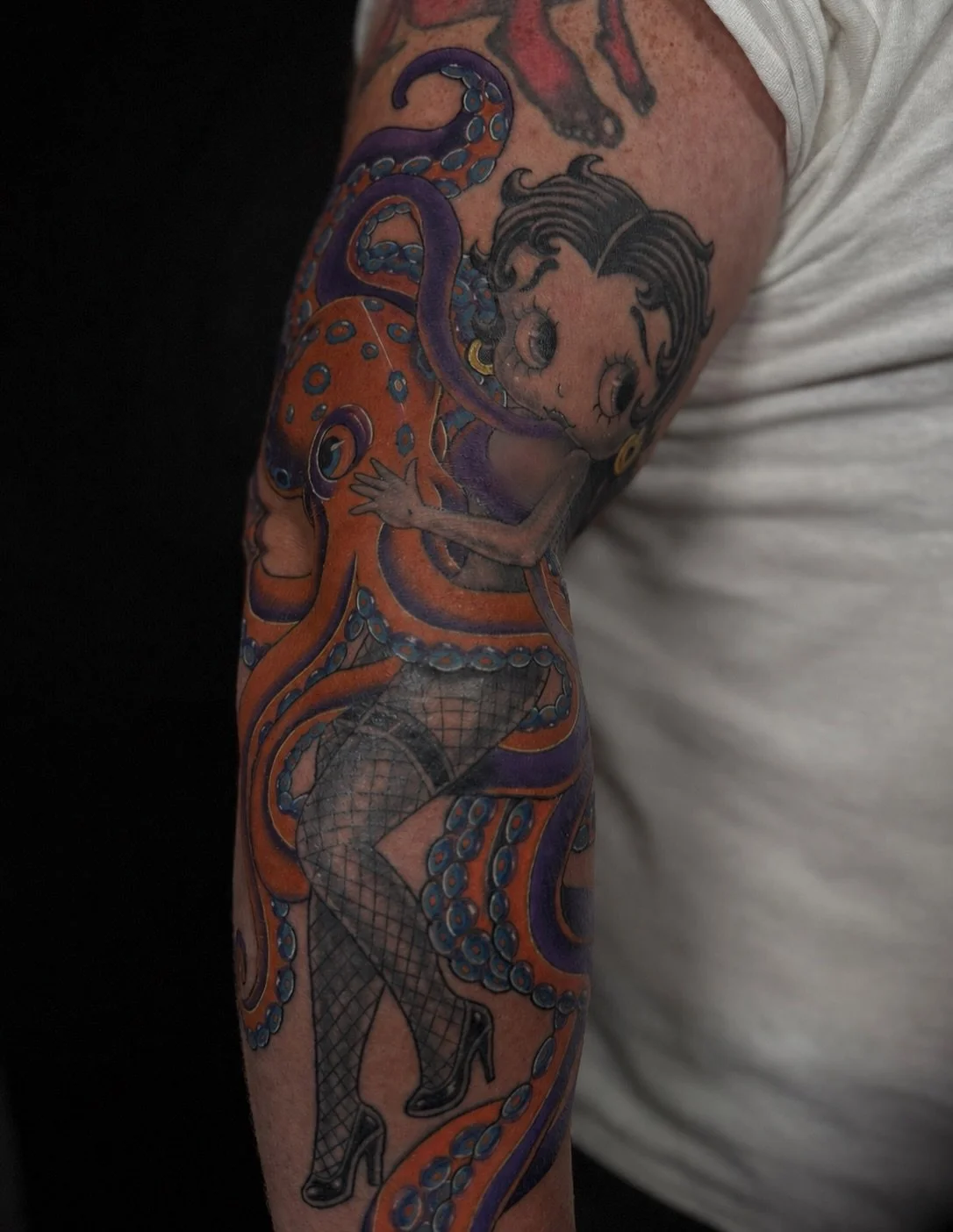 Most Unussual tattoo @79tattoo__ 
Thank you for your trust 🖤

#tattoos #tattoo #tattooartist 
#ink #dmvtattooartist