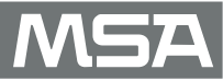 MSA Safety logo in greyscale