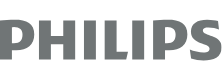 Philips logo in greyscale