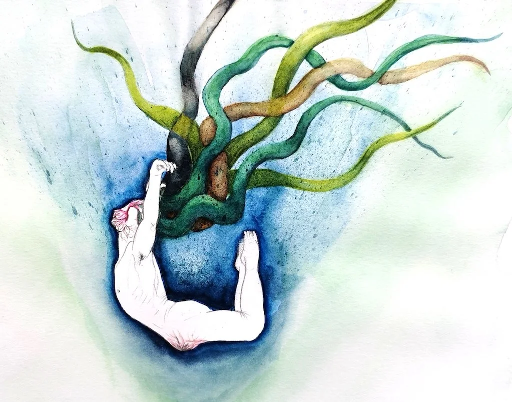 Joy, Watercolour on Paper