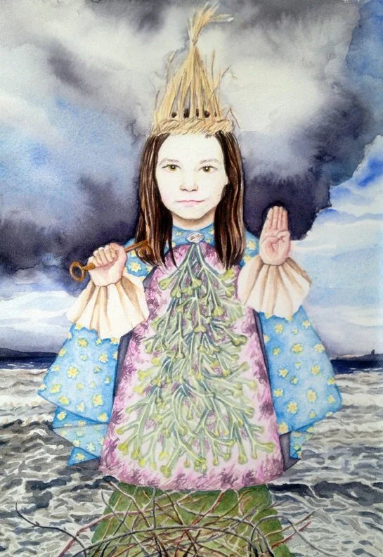 As Above, So Below, Watercolour on Paper, Sold