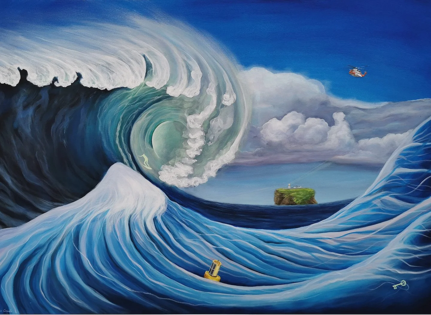 The Great Wave of Cill Stuifín