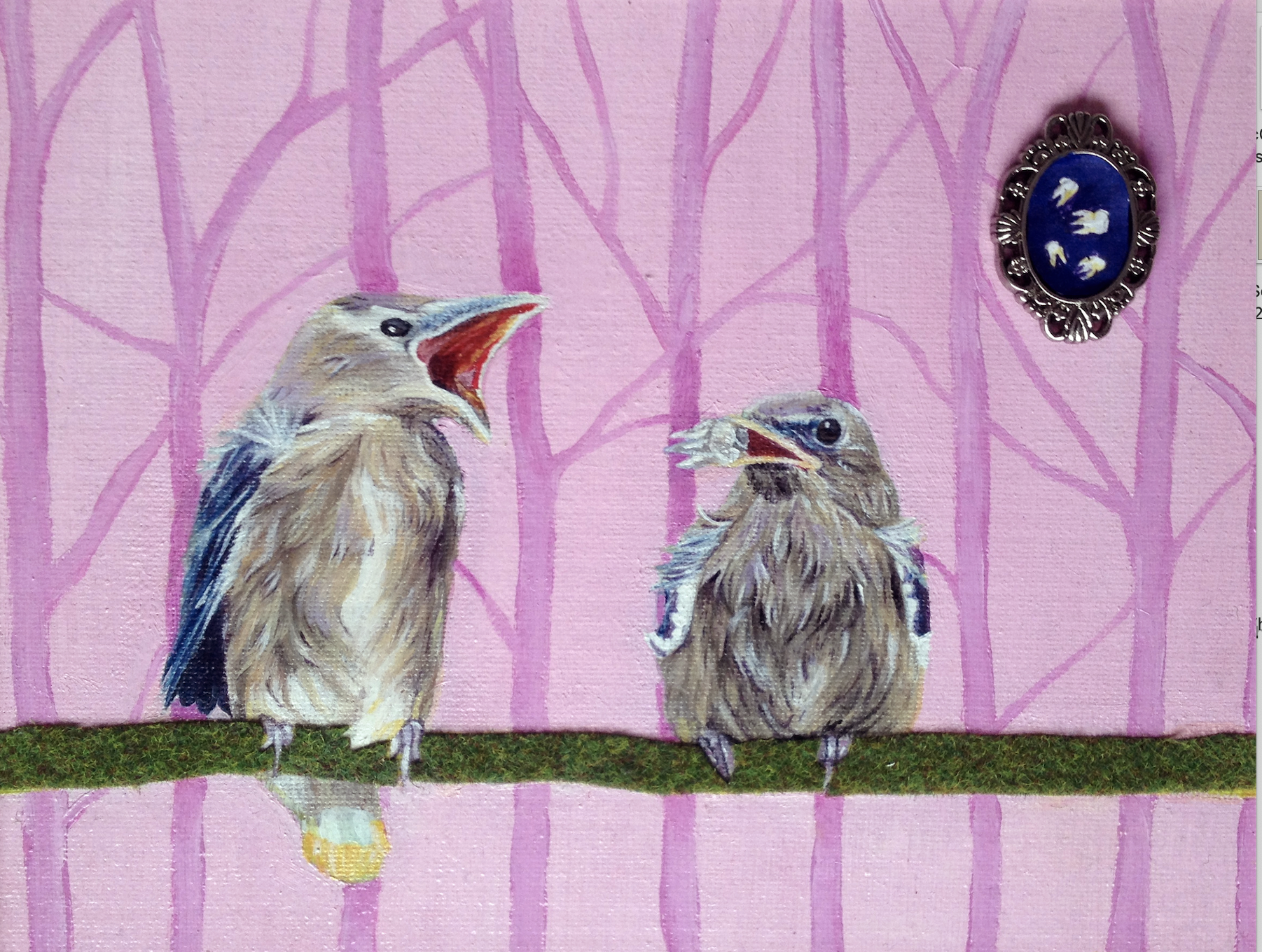 Life Lessons, Oil on Canvas