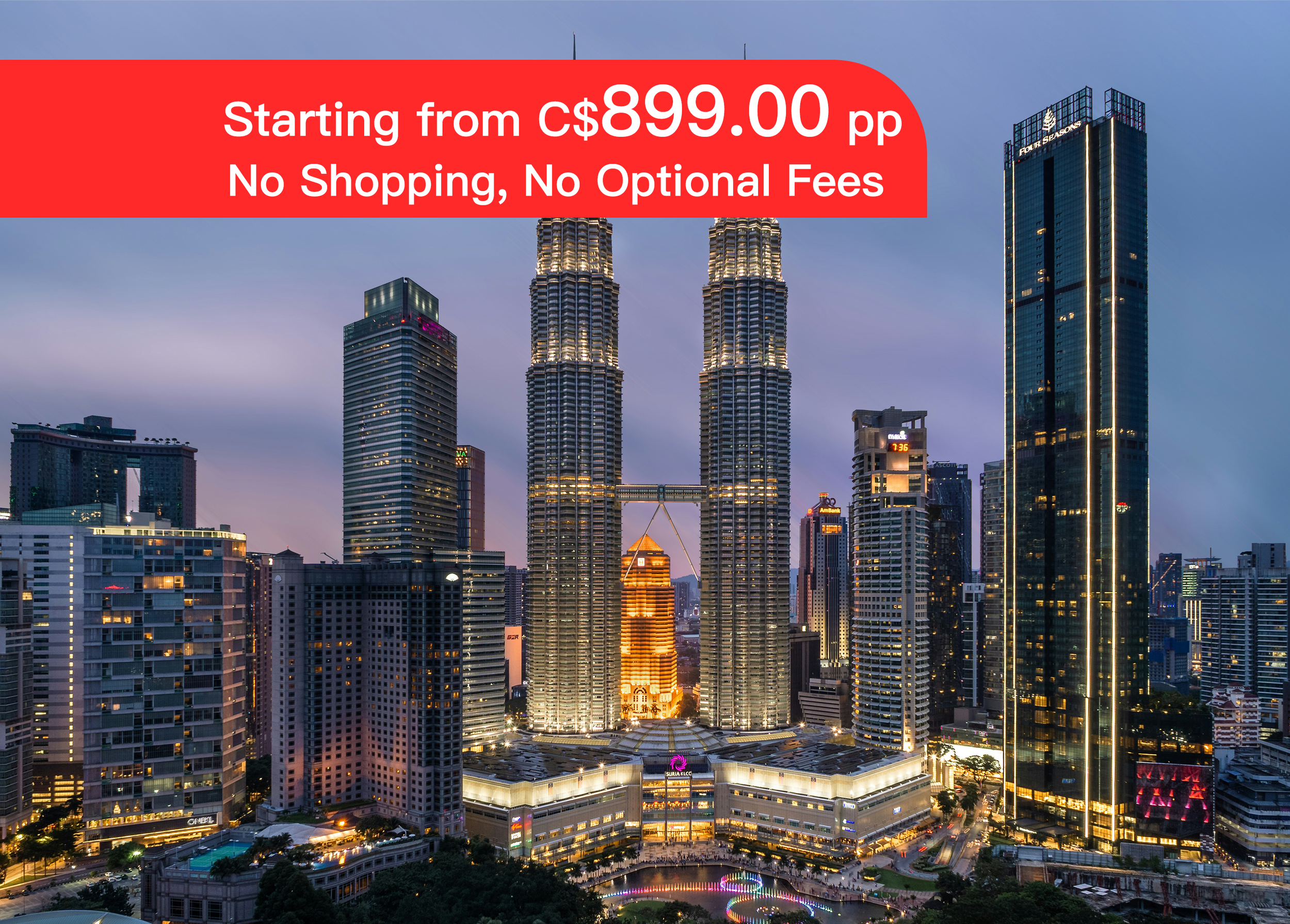 <6 Days> Malaysia & Singapore Twin-City Tour