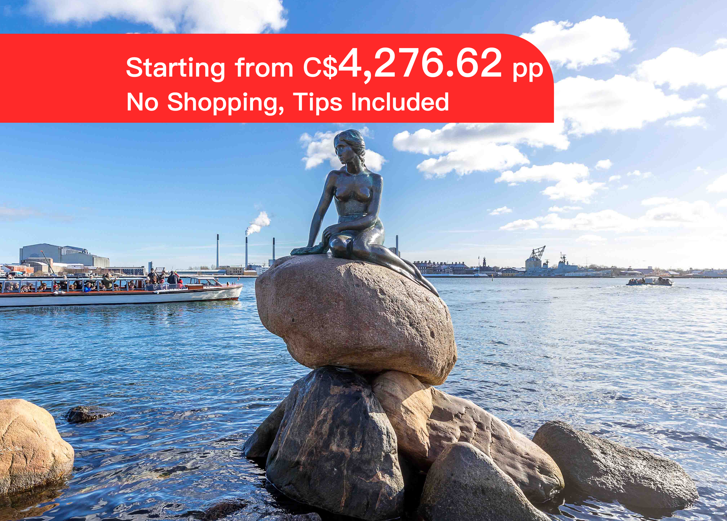 <10 Days, 8 Nights> Four Nordic Countries & Twin Fjords – 2025 (July–December)