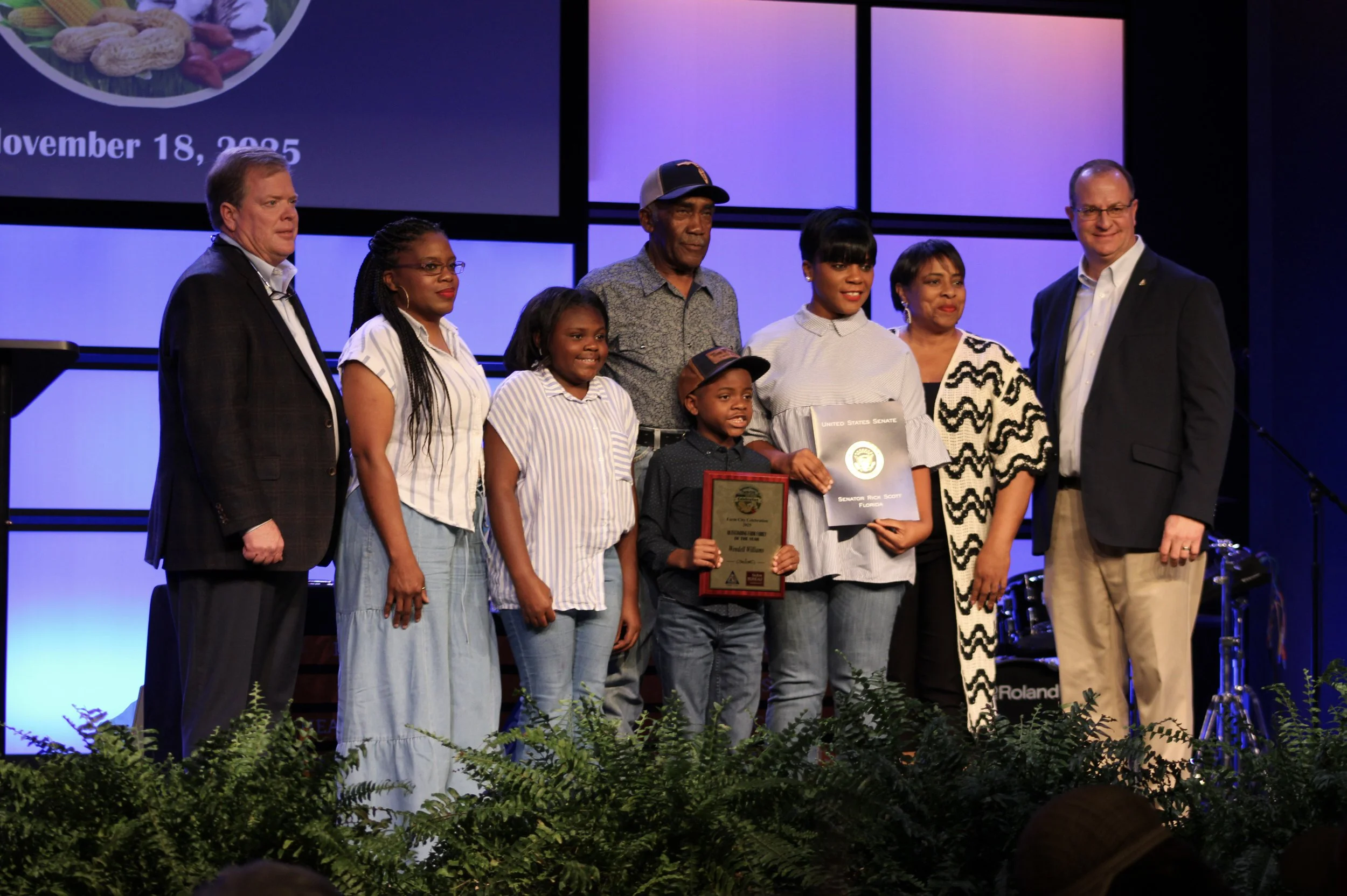 Wendell Williams Family – 2025 Jackson County Outstanding Farm Family
