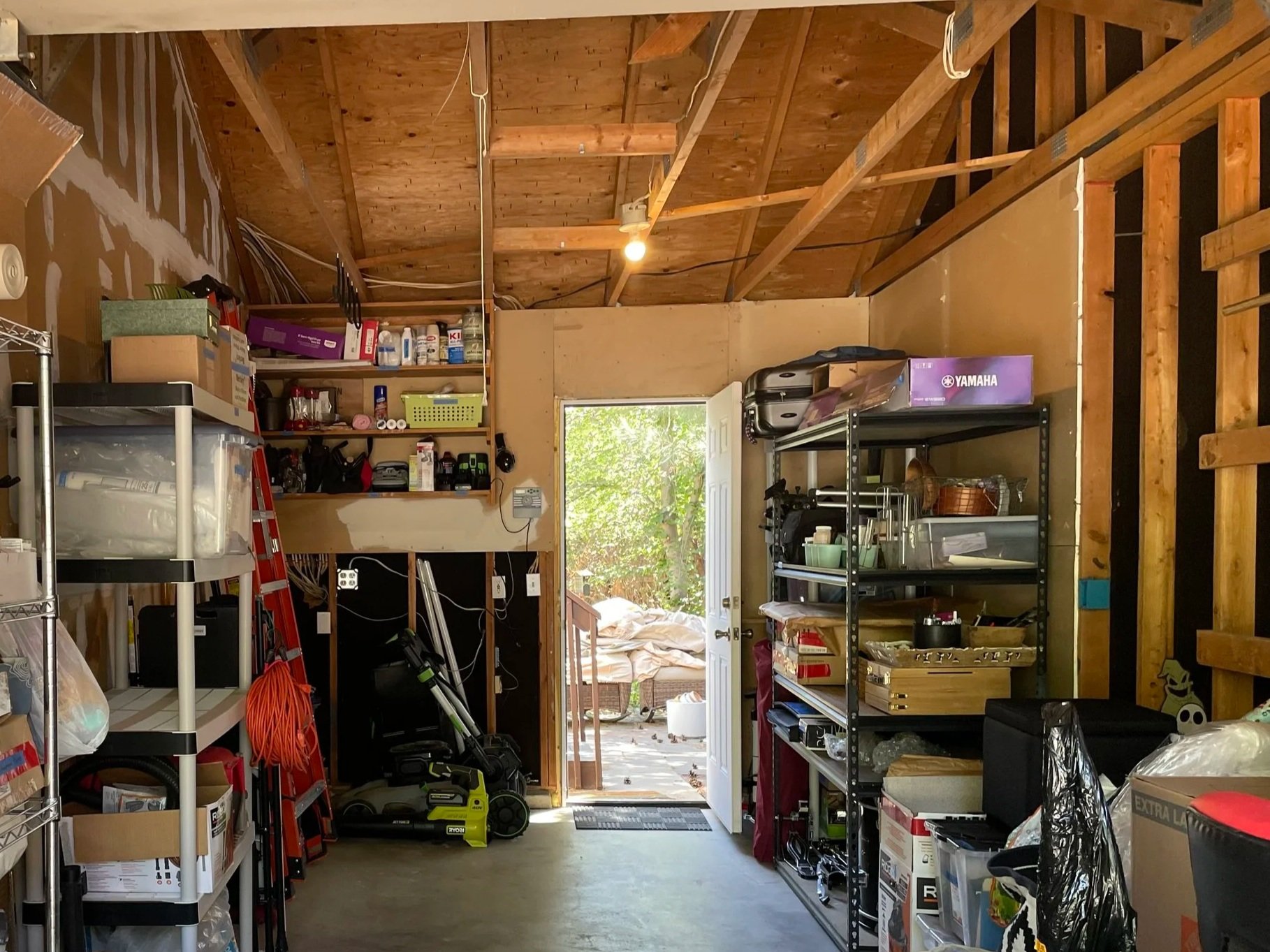 organized garage
