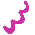 pink squiggle