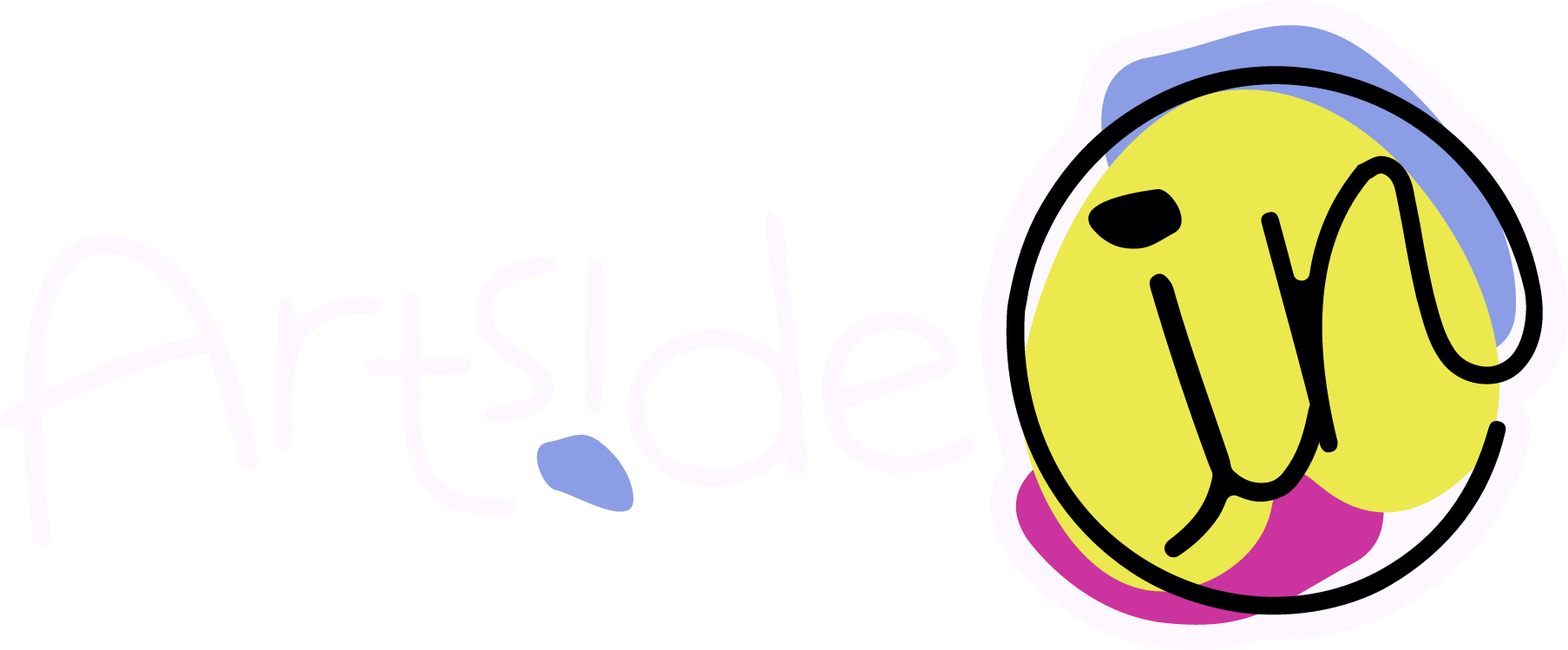 Artside In white logo