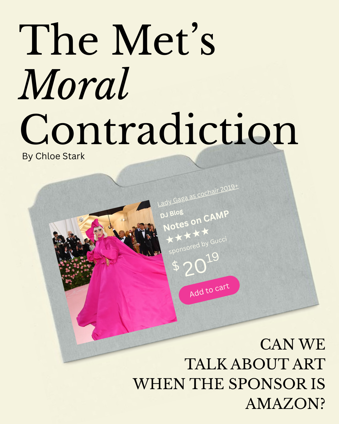 The Met's Moral Contradiction: Can We Talk About Art When the Sponsor is Amazon?&nbsp;