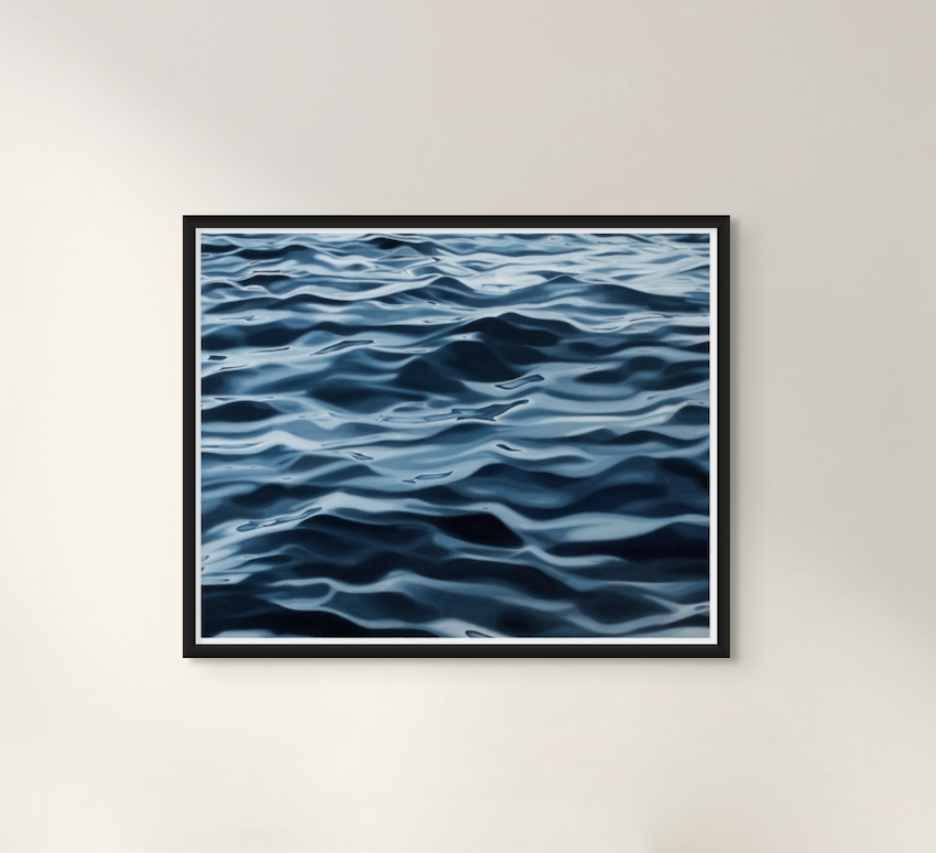 Flow of Serenity Framed Paper Print