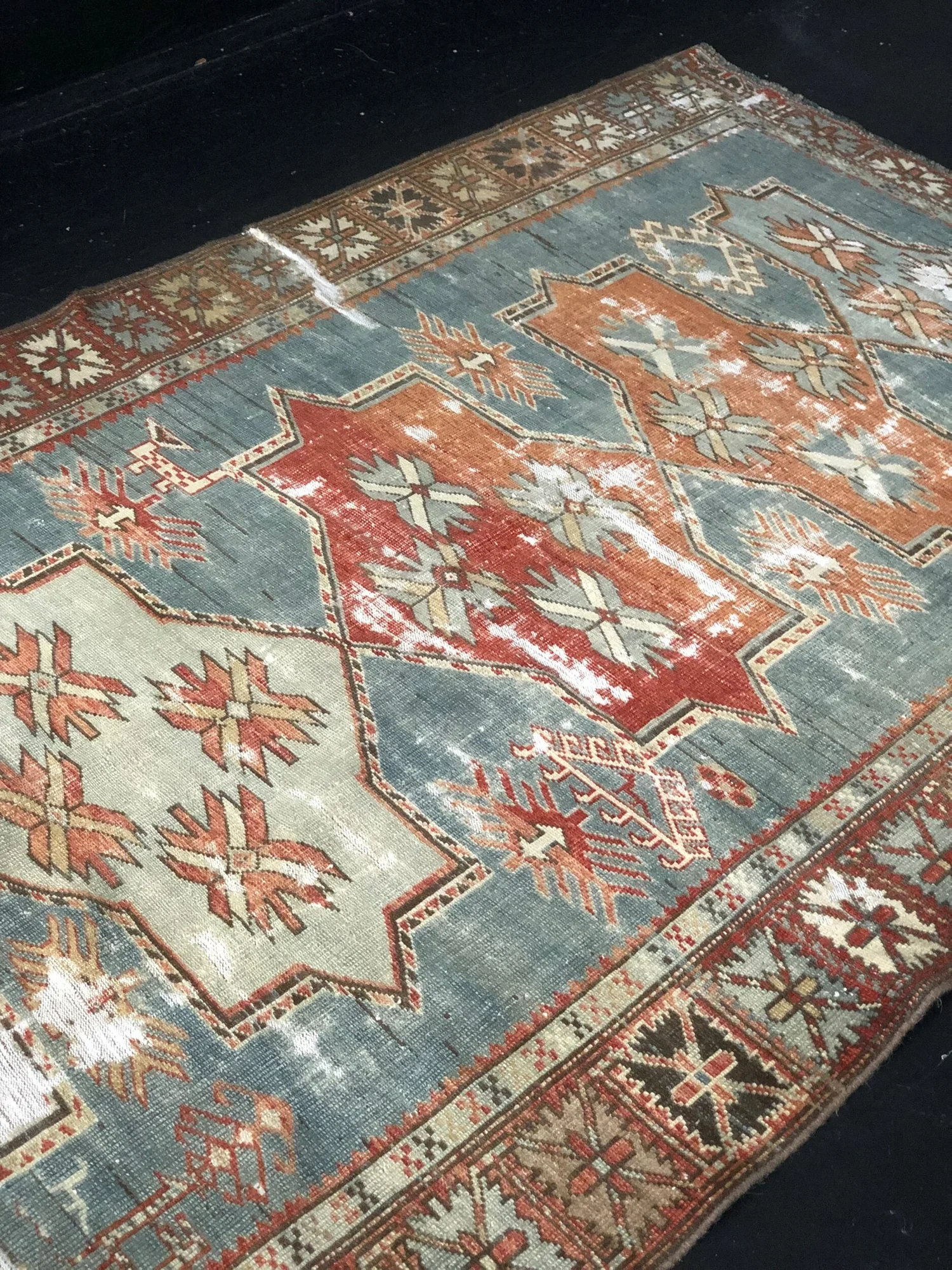 Antique Shrivan 1910 Rug  5’10”x3’7”-2.webp