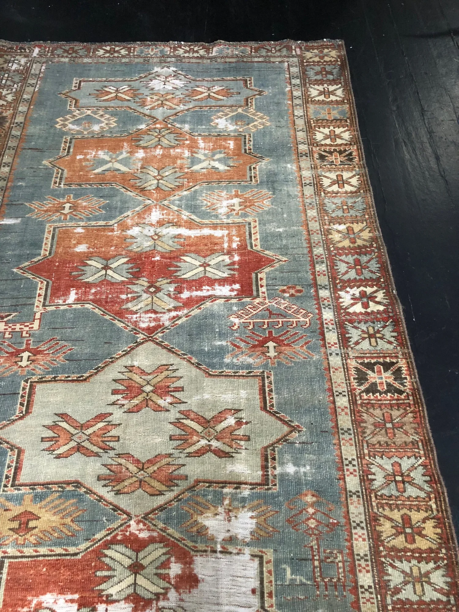 Antique Shrivan 1910 Rug  5’10”x3’7”-5.webp