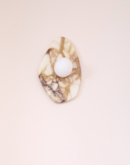 Marble sconce