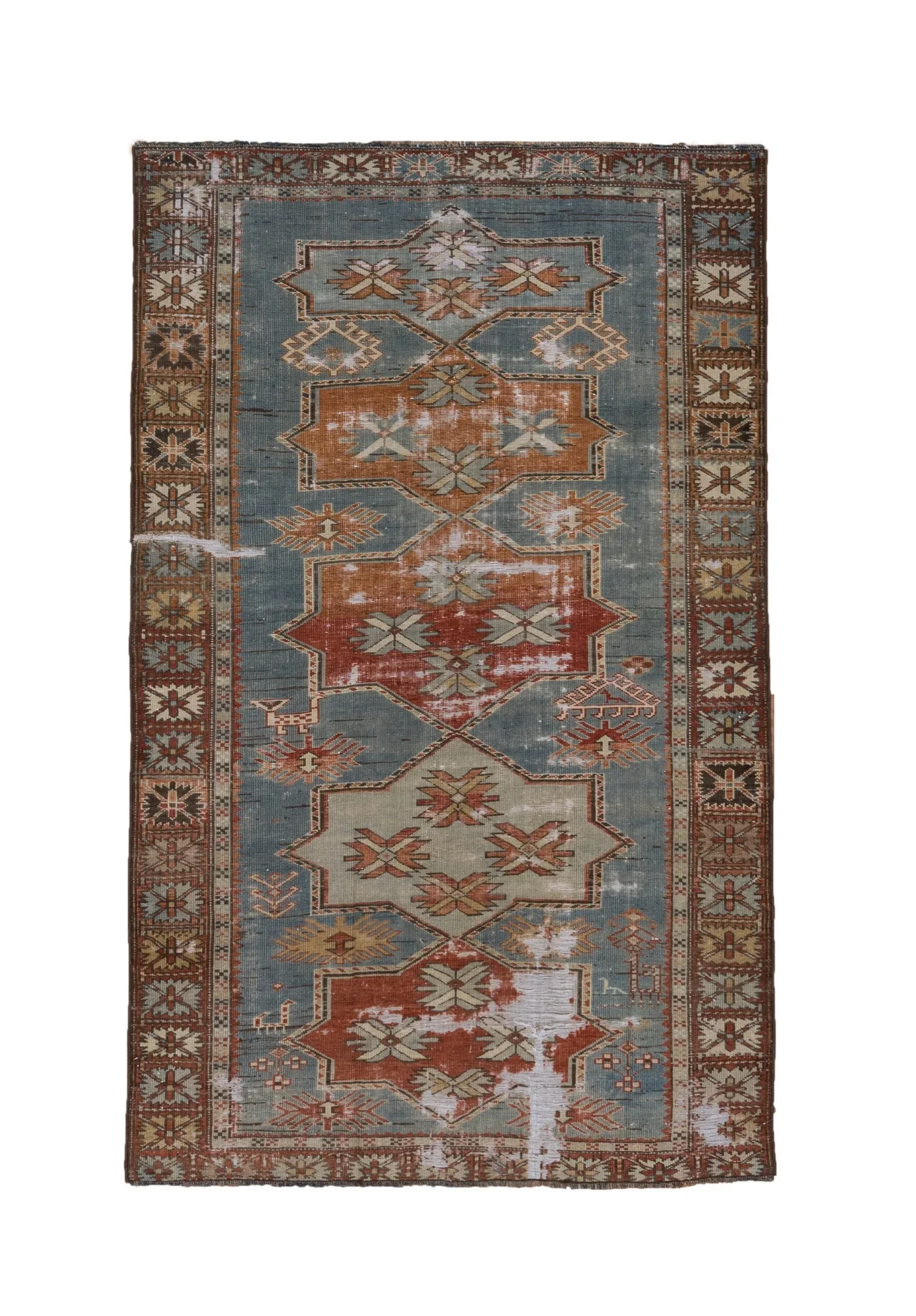 Antique Shrivan 1910 Rug  5’10”x3’7”.webp