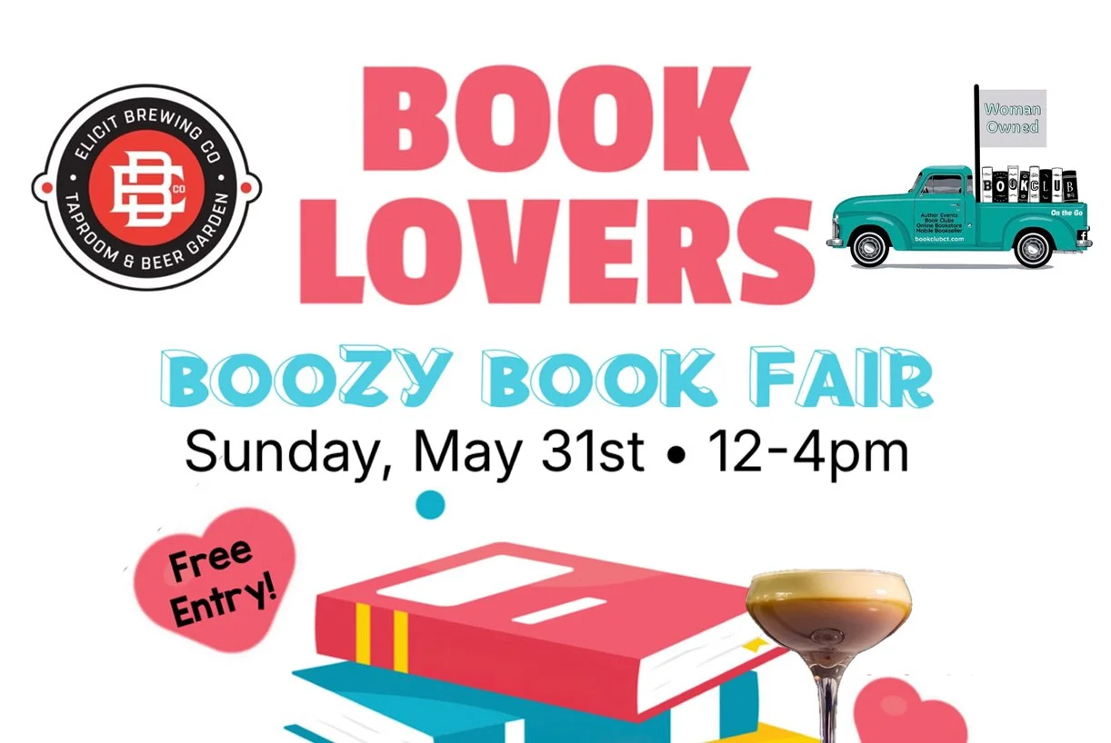 Boozy Book Fair at Elicit Brewing Co.