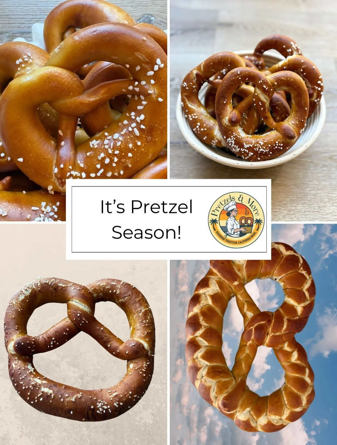 O&rsquo;zapft is! 🍻🥨

Today marks the official opening of Oktoberfest in Munich &mdash; and that means PRETZEL SEASON has officially begun! 

From mini snack-size pretzels to the classic Bavarian pretzel, Oktoberfest-size pretzels and the XXL braid