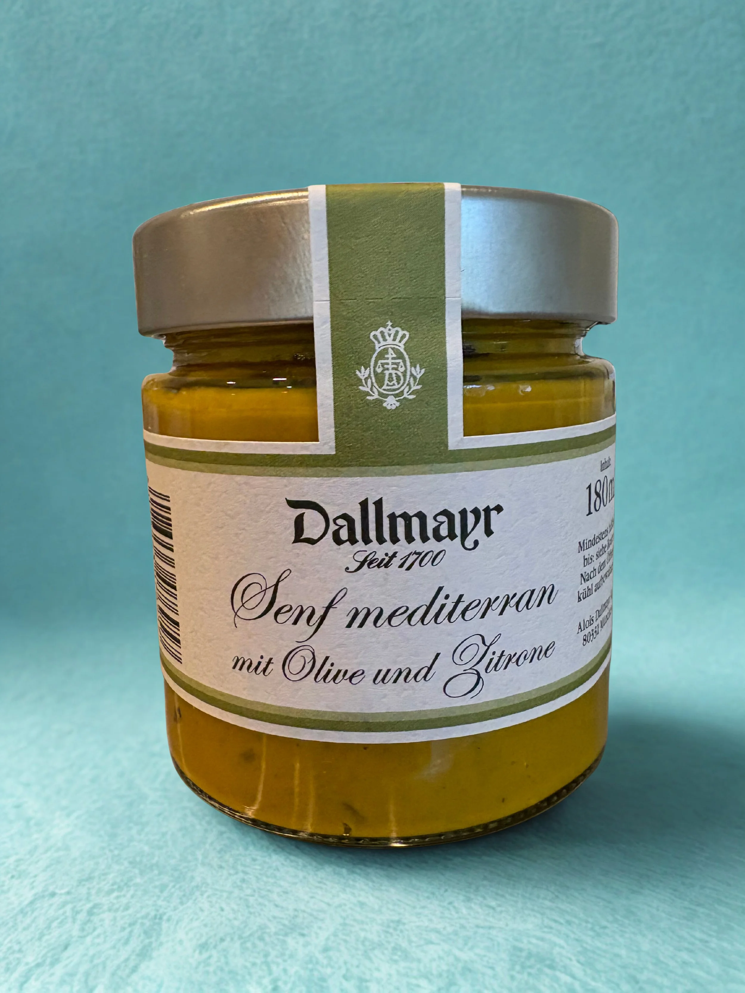 Olive and Lemon Mustard from Dallmayr