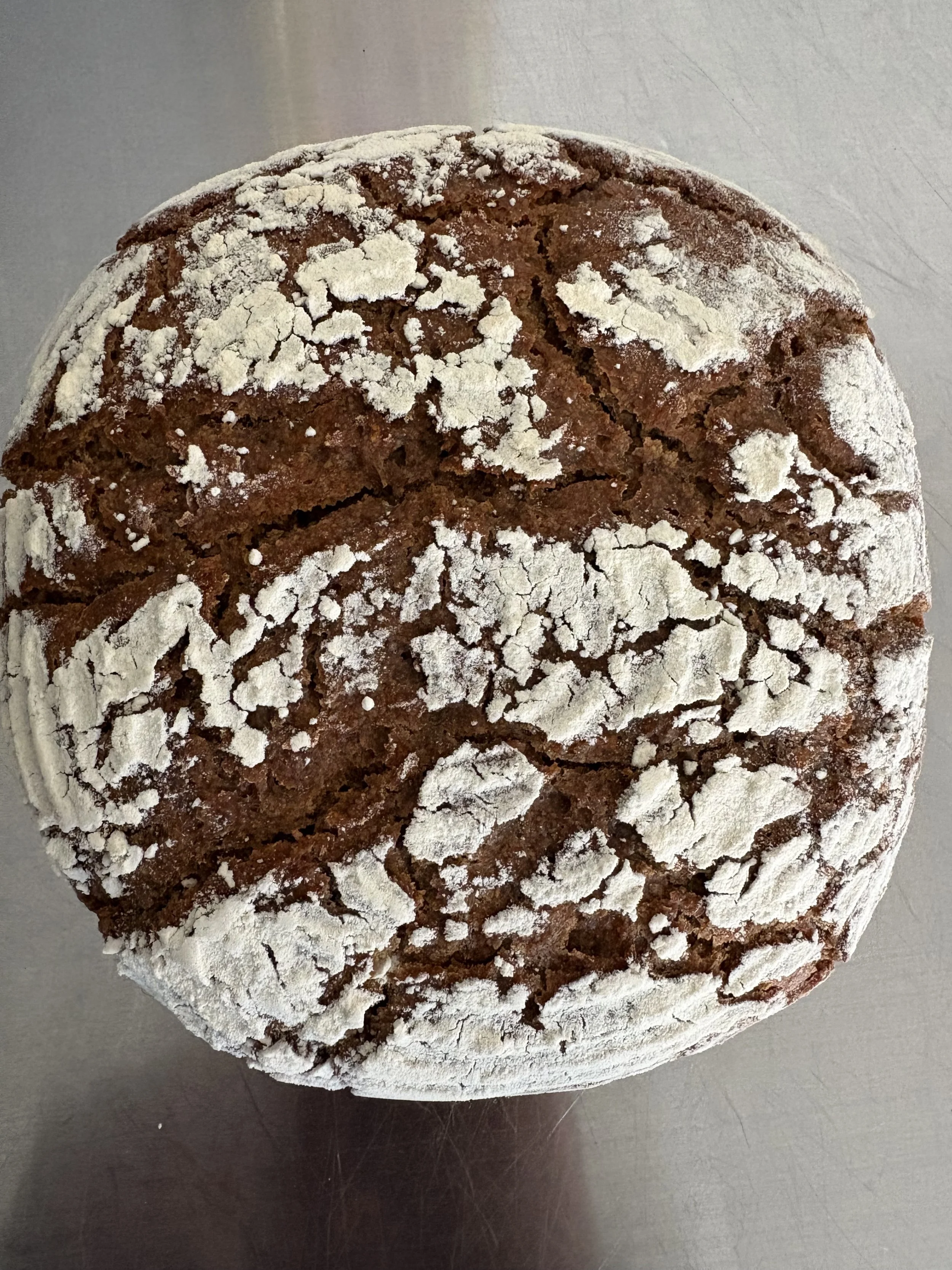 Rye Sourdough Loaf (100% rye flour)