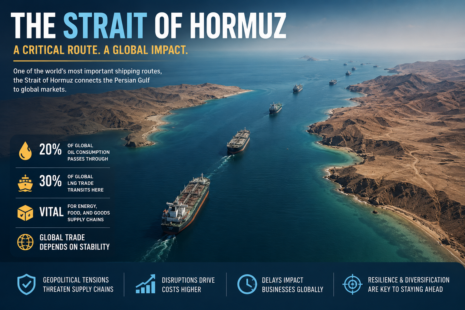 Beyond Oil: How the Strait of Hormuz Is Reshaping Global Trade and Supply Chains