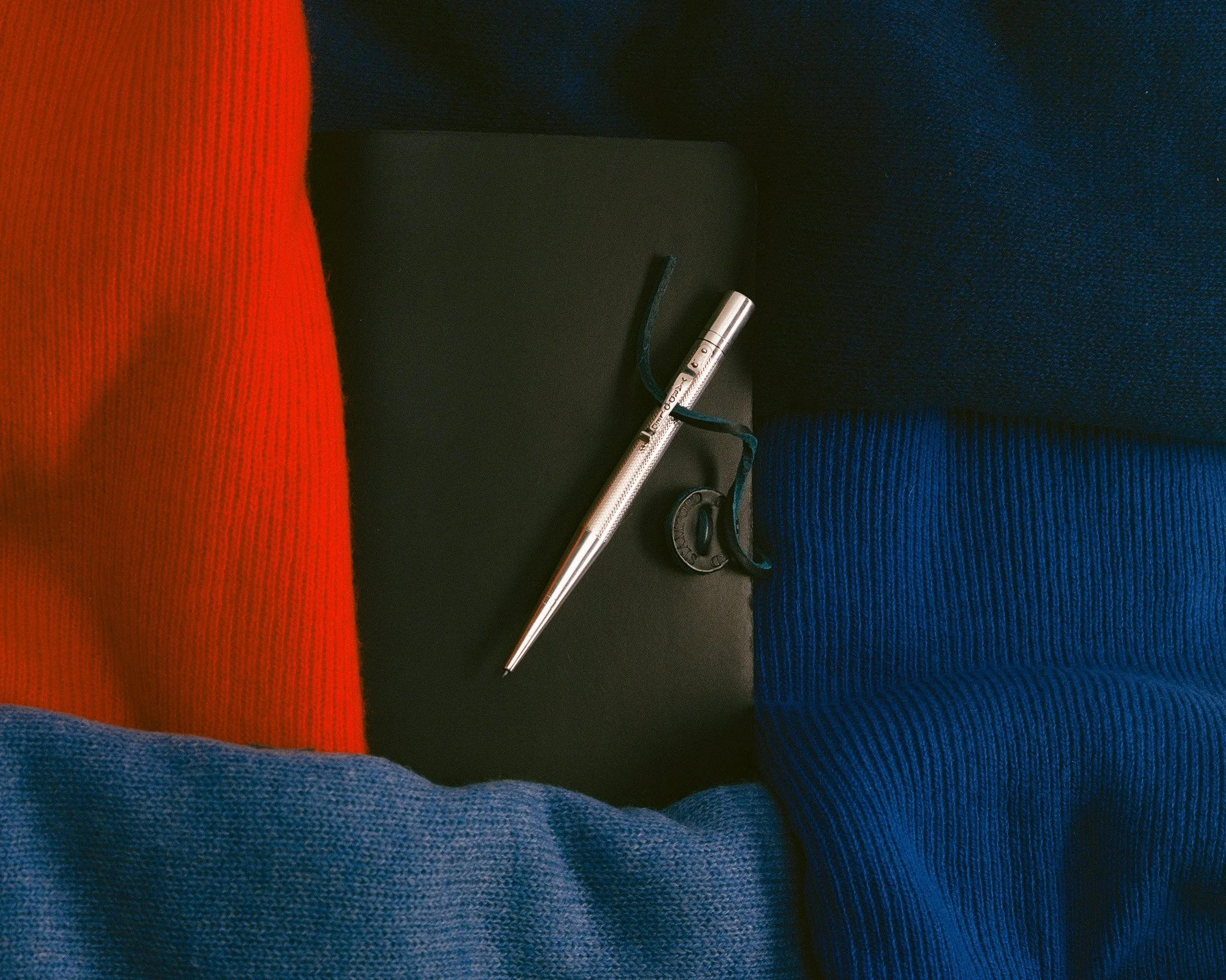 Laywine's Holiday Cashmere 2025 Yard-O-Led and Stamford Medium Dark Blue Web.jpg