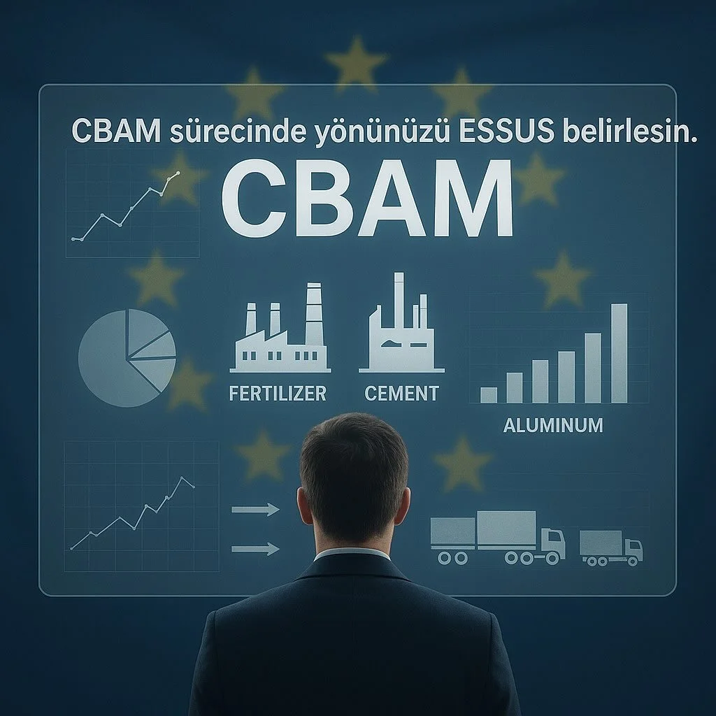 🌍 CBAM (Karbon Sınır Düzenleme Mekanizması), 2026 itibarıyla yürürlüğe girecek yeni sistem zorunluluklarıyla özellikle gübre, alüminyum, çimento ve demir-çelik sektörleri için kritik hale