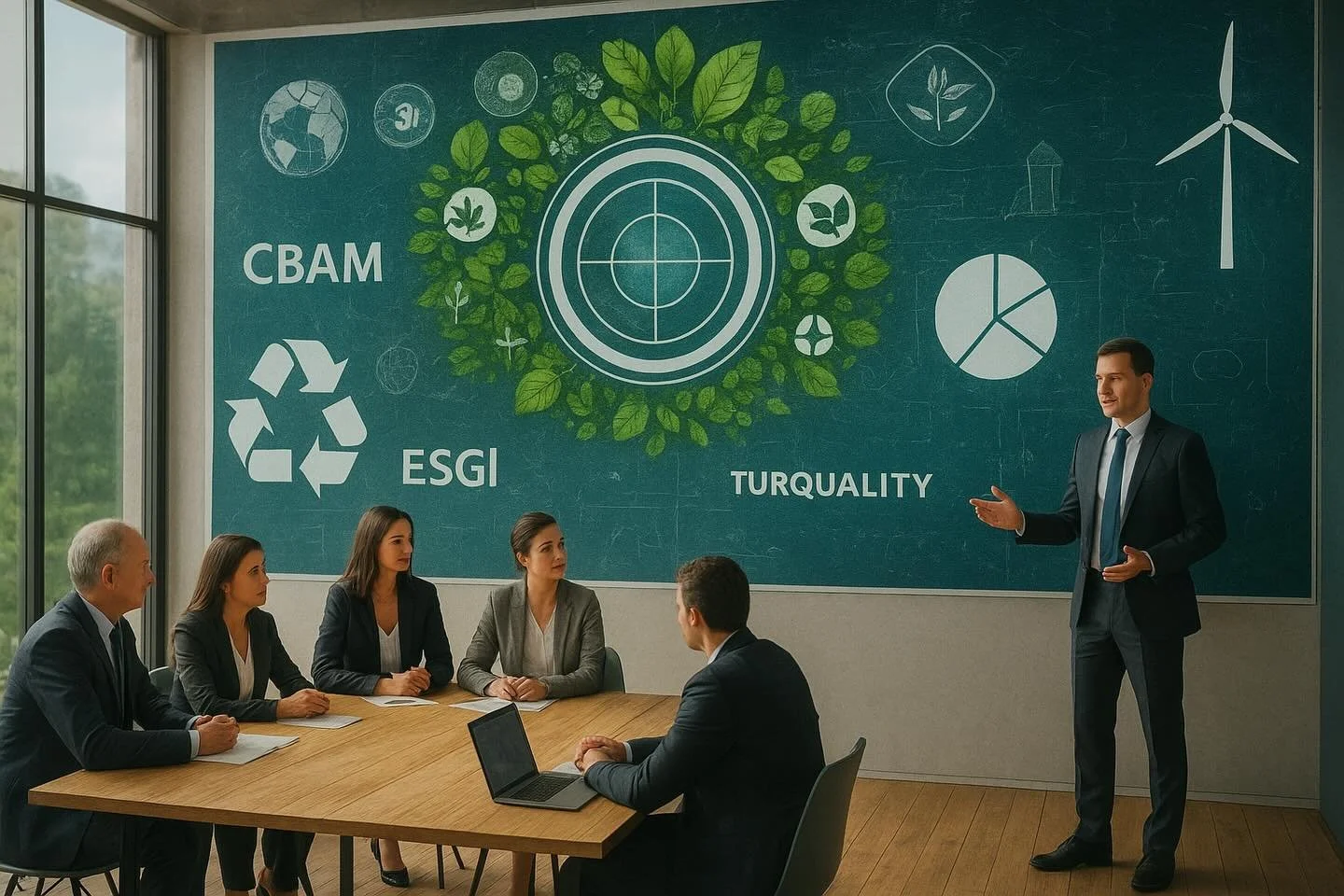 S&uuml;rd&uuml;r&uuml;lebilirlik artık şirketler i&ccedil;in bir tercih değil; rekabet g&uuml;c&uuml;n&uuml;, ihracat kapasitesini ve kurumsal itibarı doğrudan belirleyen stratejik bir zorunluluk. 🌱
ESG, CBAM ve Avrupa Yeşil Mutabakatı gibi s&uuml;r