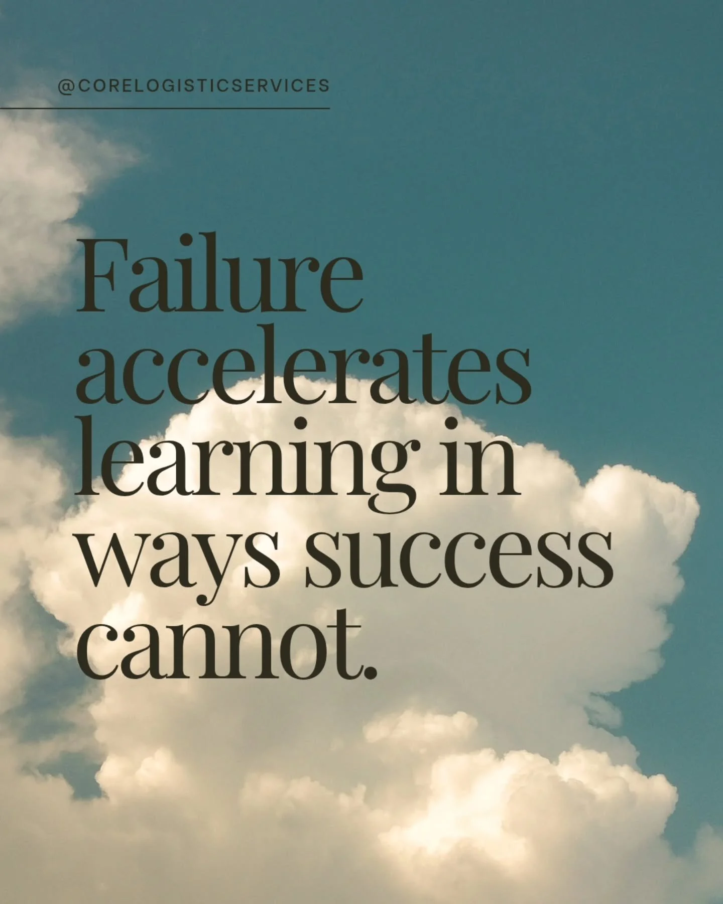 Sometimes, more is gained through failure than success.

On the road to ecommerce results failure will happen, but keep your mind on the lessons learned and use it as a catalyst to accelerate your brand.

You judgement sharpens.
Clarity is gained.
Yo