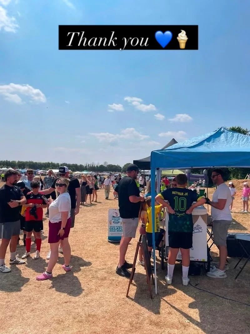 Turns out today was International Ice Cream Day&hellip; 🍦🎉

We had absolutely no idea. 😅

Judging by this queue though&hellip; our customers clearly got the memo! 🙌

A huge thank you to everyone who queued in the sunshine today at the @broadclyst
