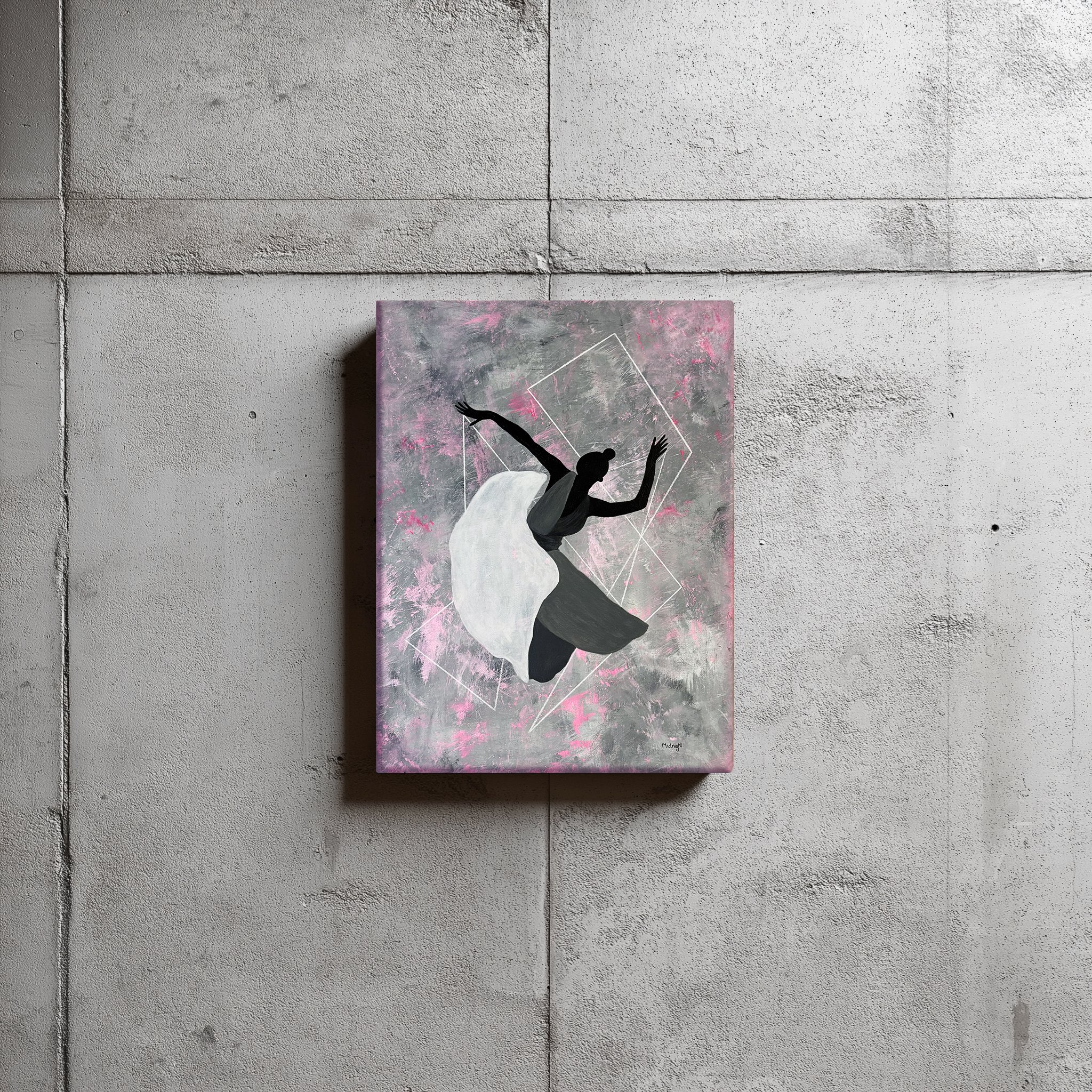 Acrylic painting on canvas