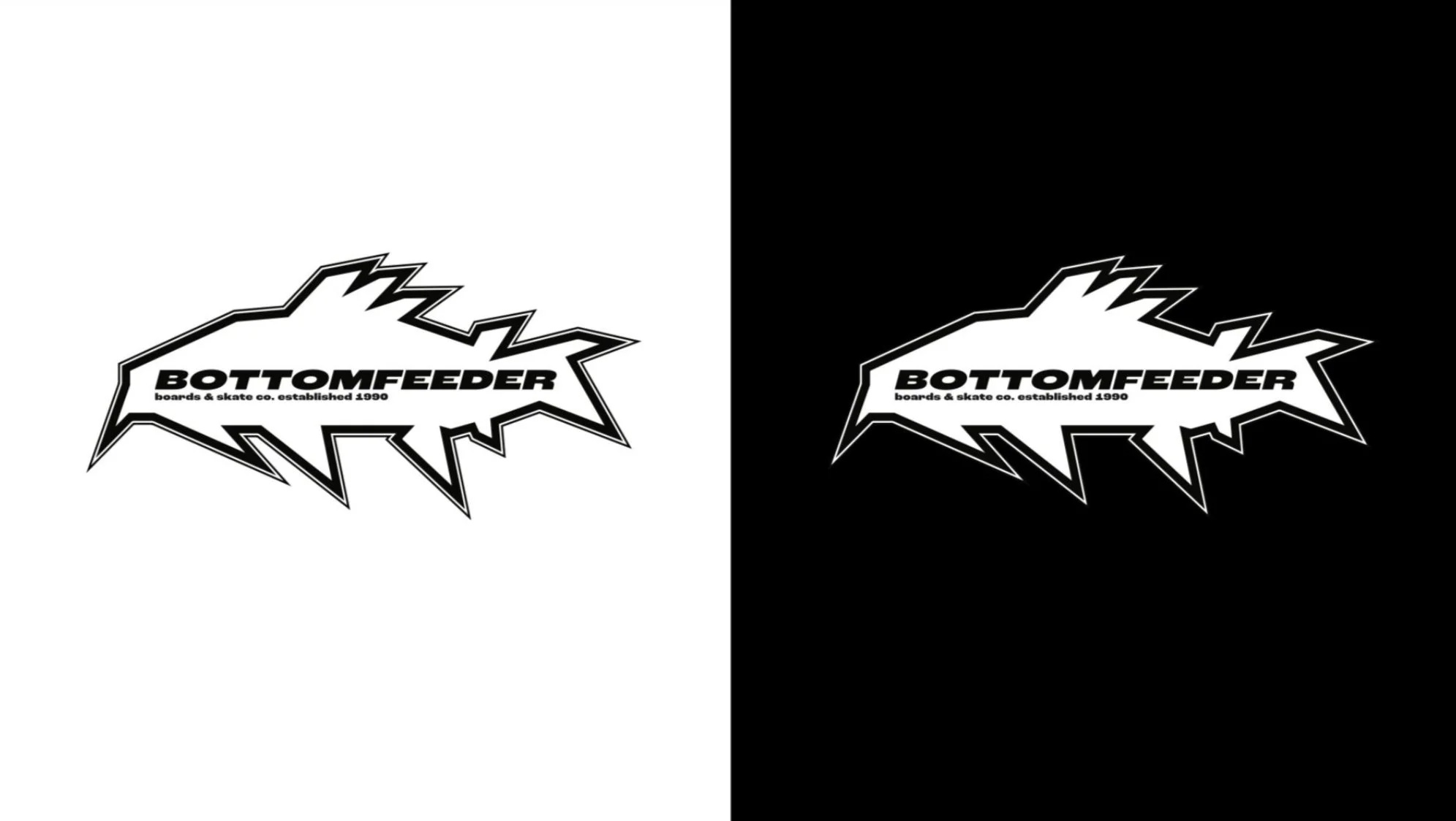 Skate company mockup B&w