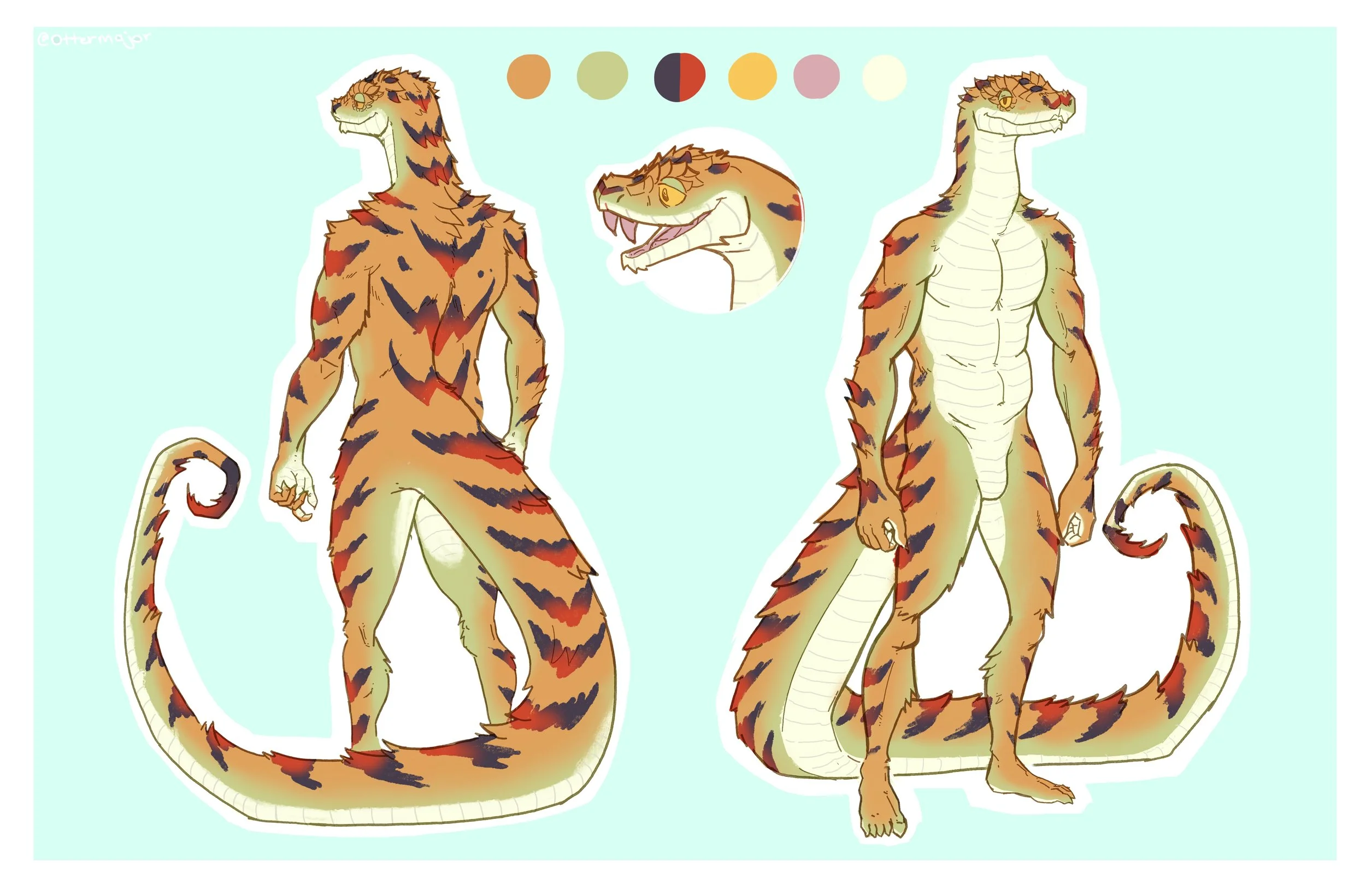 Viper Character Design Commission