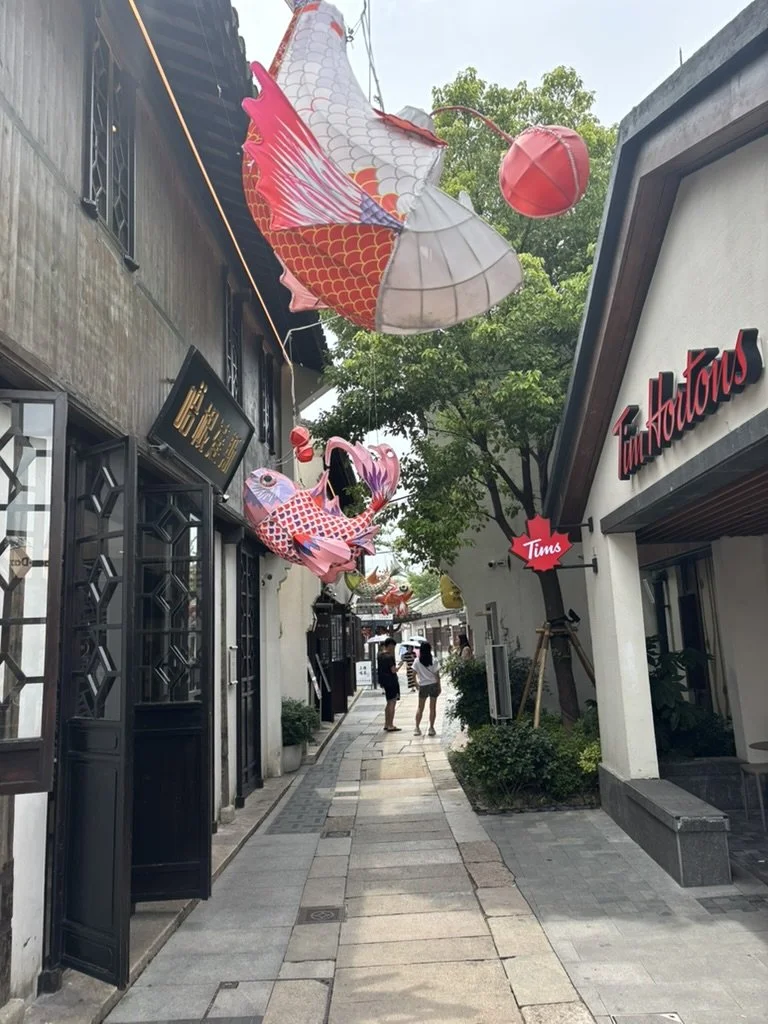 Marketplace in Shanghai, China