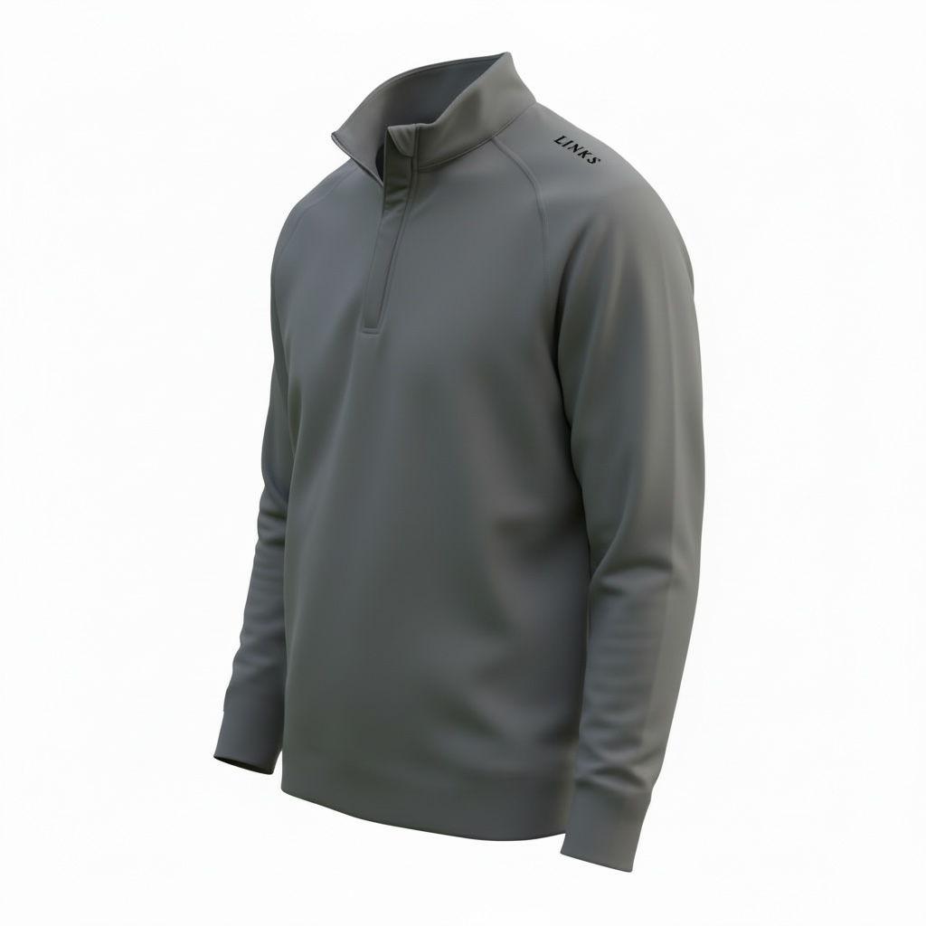 Slate Grey Performance 1/4 Zip