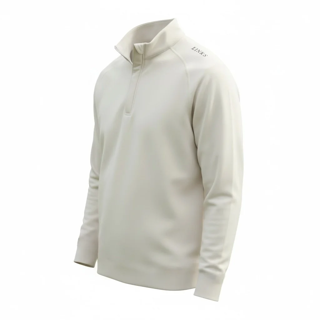 Beige Performance 1/4 Zip