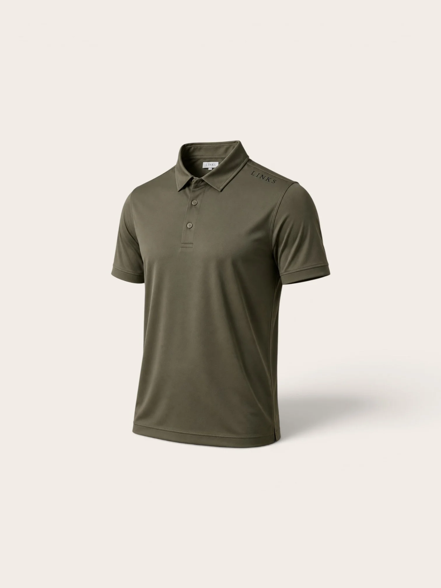 Khaki Performance Polo