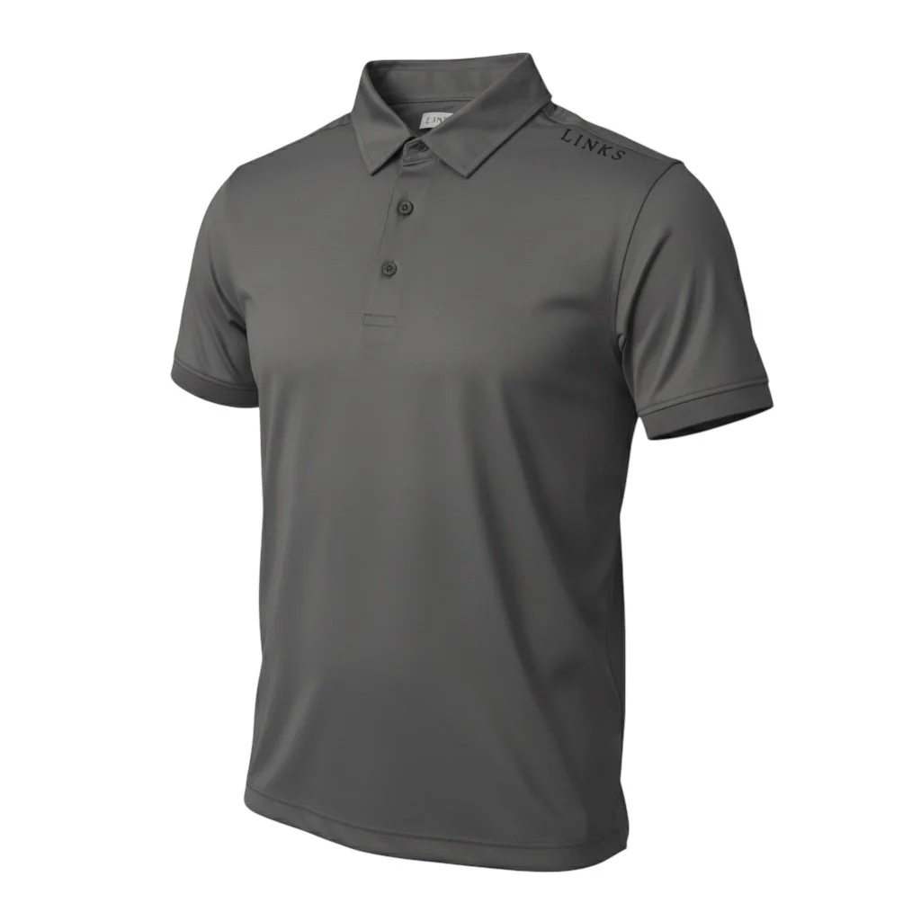 Slate Grey Performance Polo