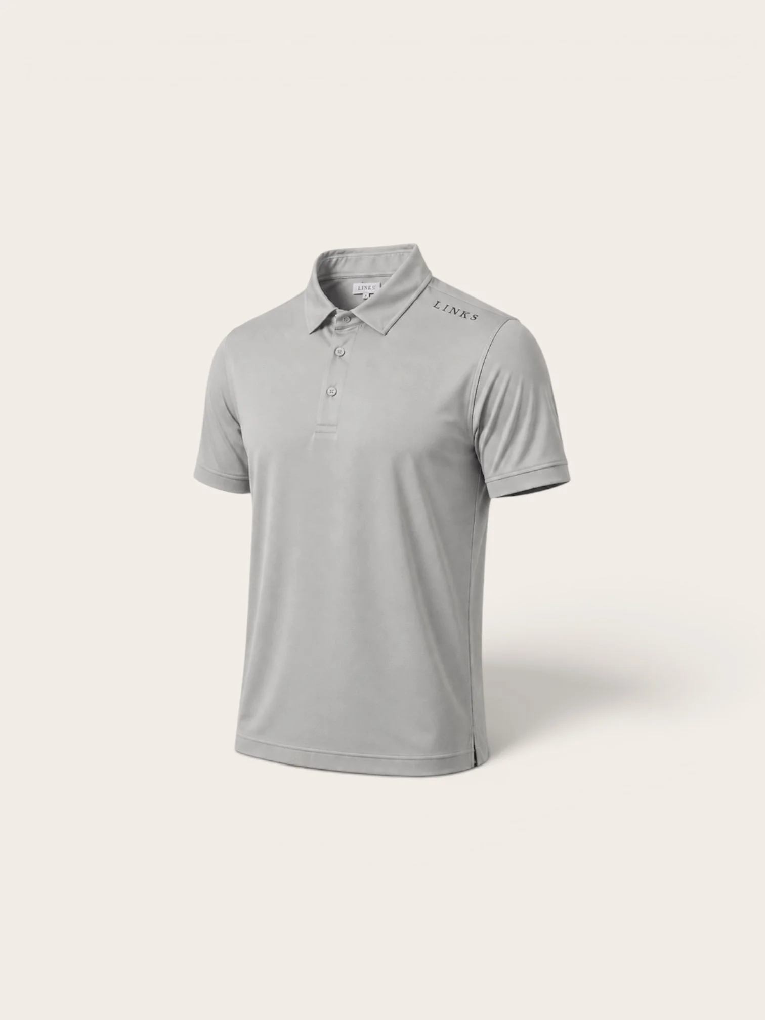Cloud Grey Performance Polo