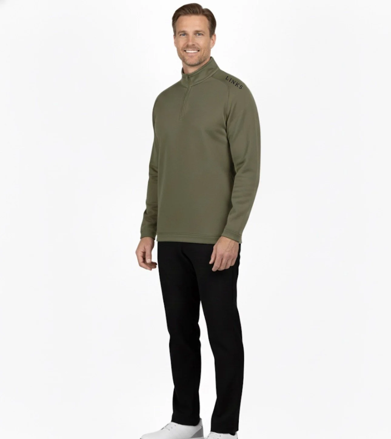Khaki Performance 1/4 Zip