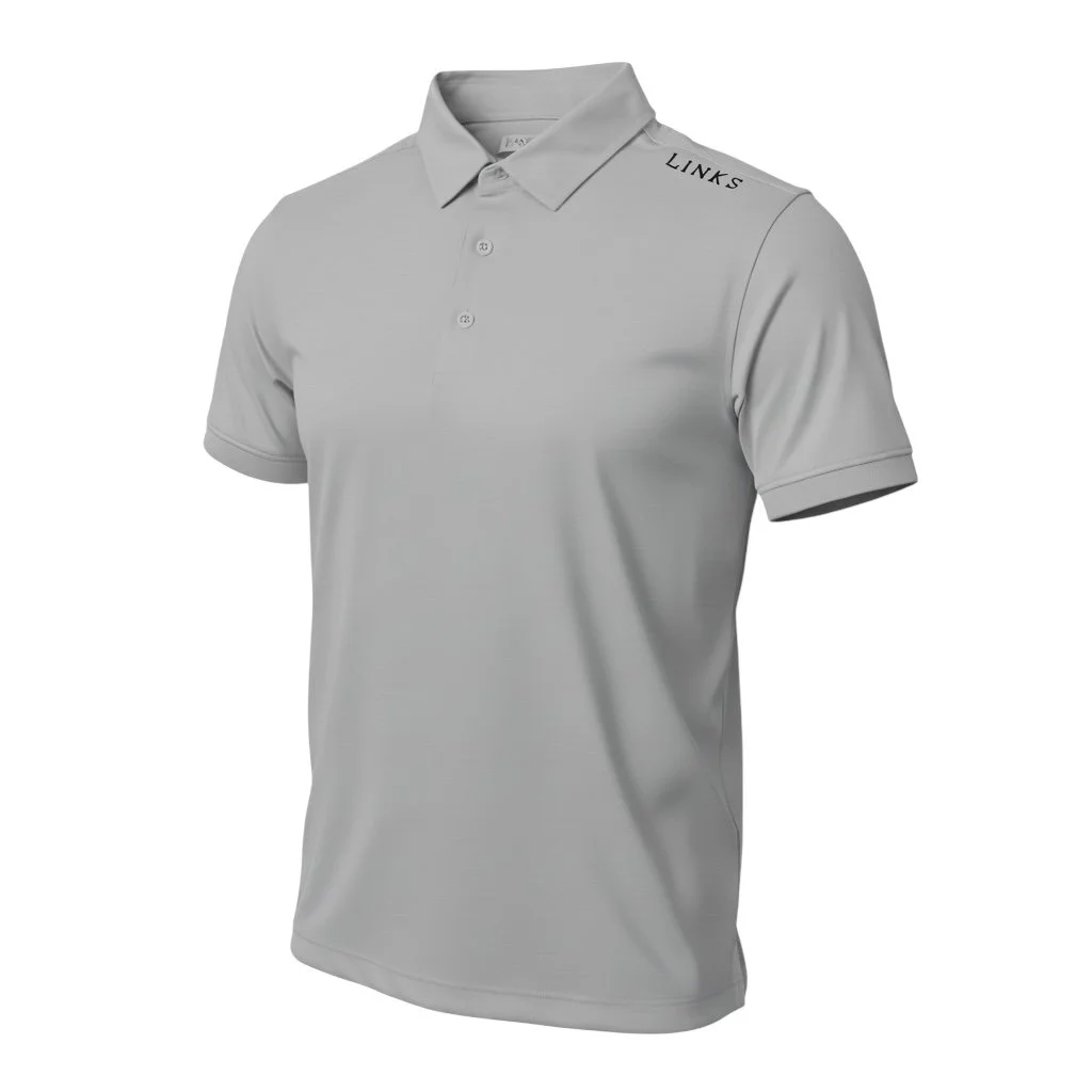 Cloud Grey Performance Polo